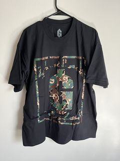 Camo Box Logo T Shirt | Grailed