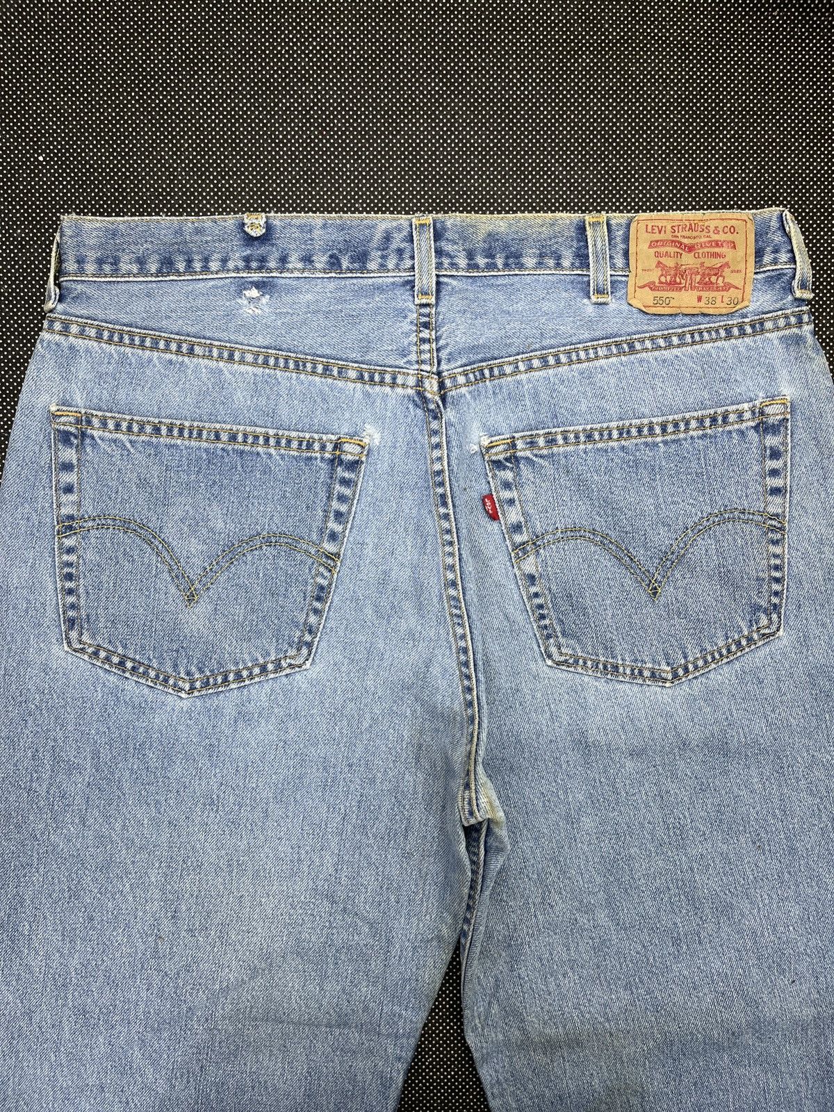 Levi's Vintage Levis 550 Faded Jeans - J062 Size US 36 / EU 52 - 4 Thumbnail