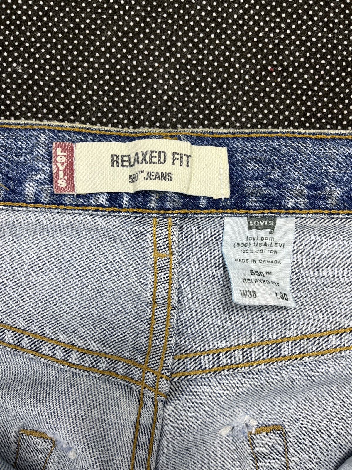 Levi's Vintage Levis 550 Faded Jeans - J062 Size US 36 / EU 52 - 6 Thumbnail