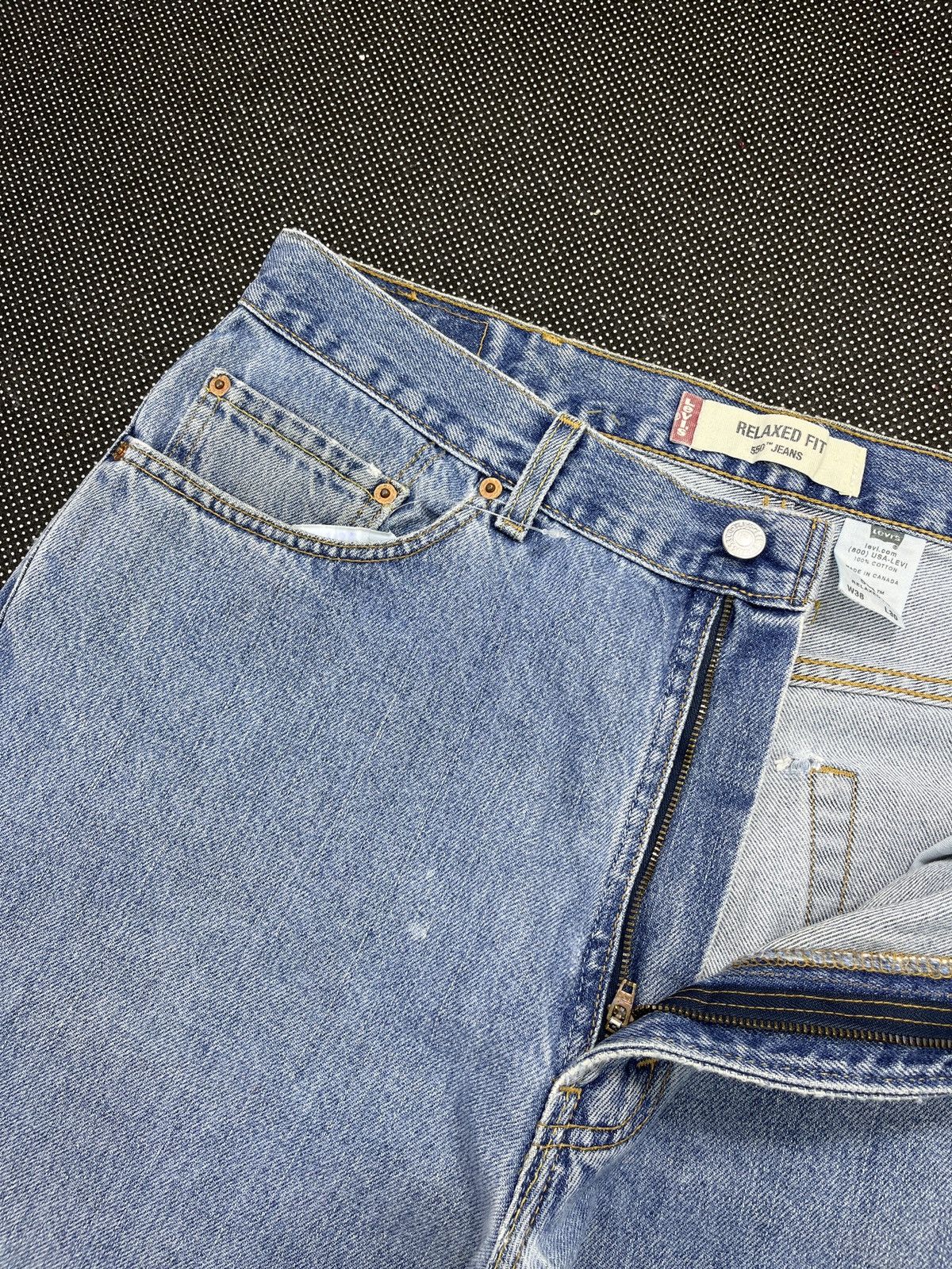 Levi's Vintage Levis 550 Faded Jeans - J062 Size US 36 / EU 52 - 5 Thumbnail