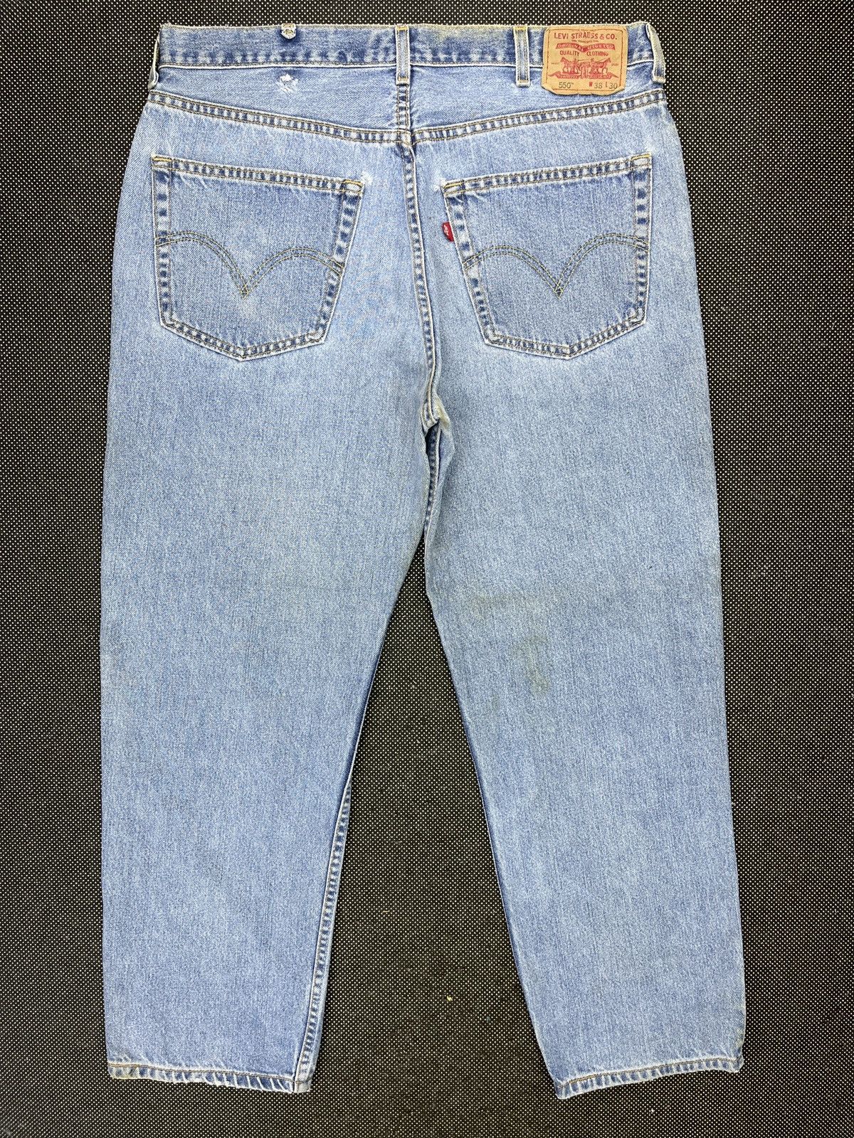 Levi's Vintage Levis 550 Faded Jeans - J062 Size US 36 / EU 52 - 2 Thumbnail