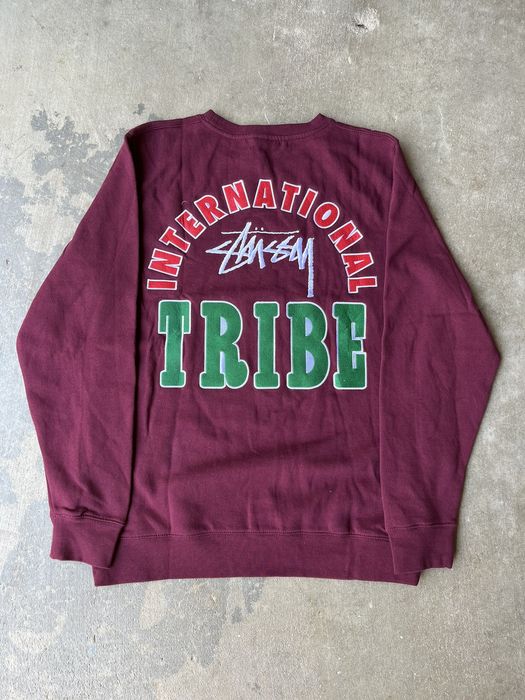 Vintage Stussy International Stussy Tribe Crewneck | Grailed