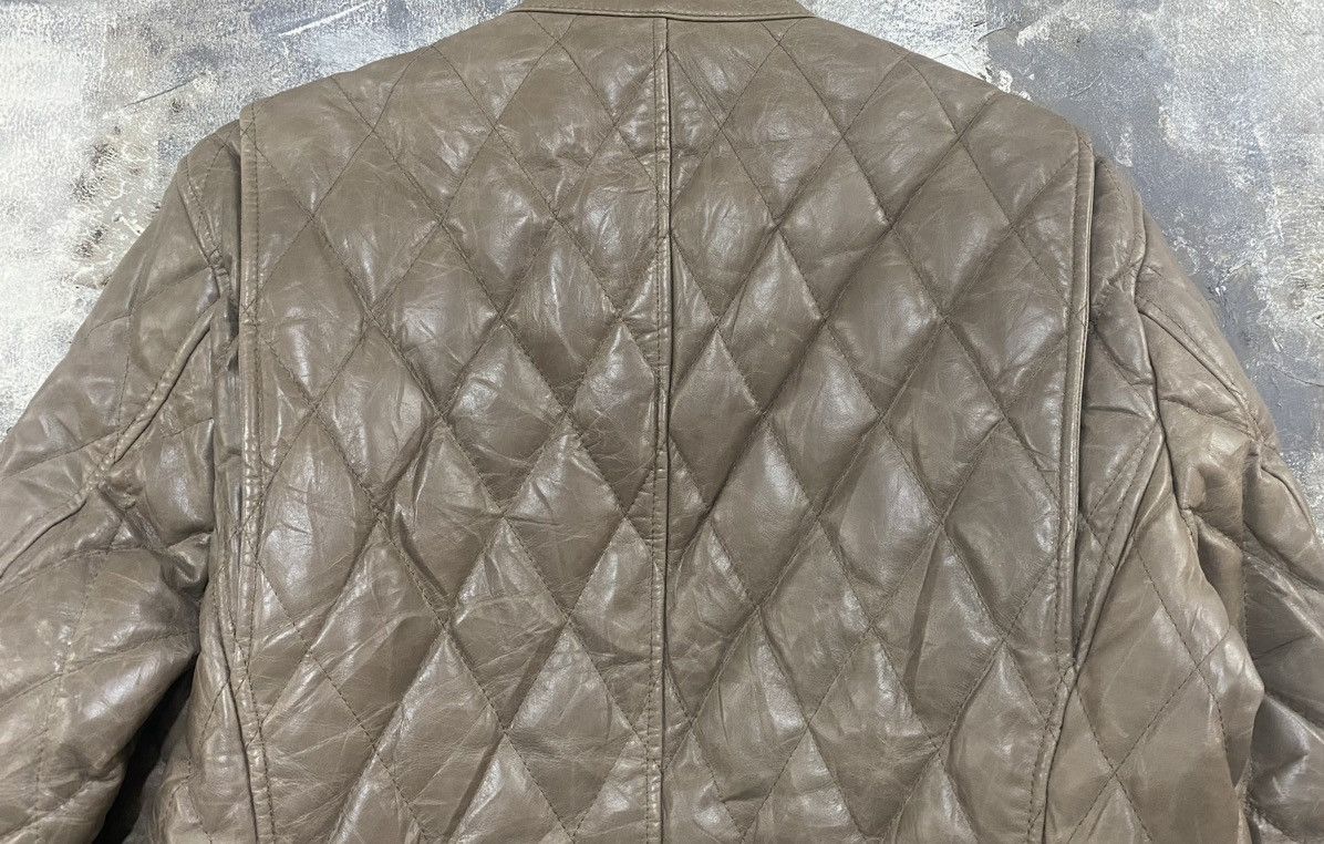 Genuine Leather Rare Quilted Horse Leather Jacket Size US L / EU 52-54 / 3 - 10 Thumbnail