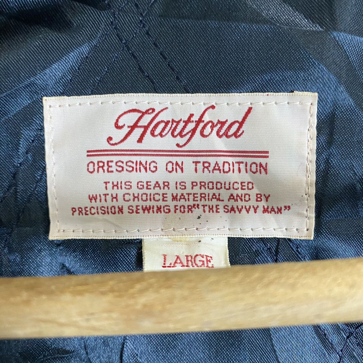 Japanese Brand 💥Vintage Hartford wool bomber style jacket nice design Size US L / EU 52-54 / 3 - 9 Thumbnail