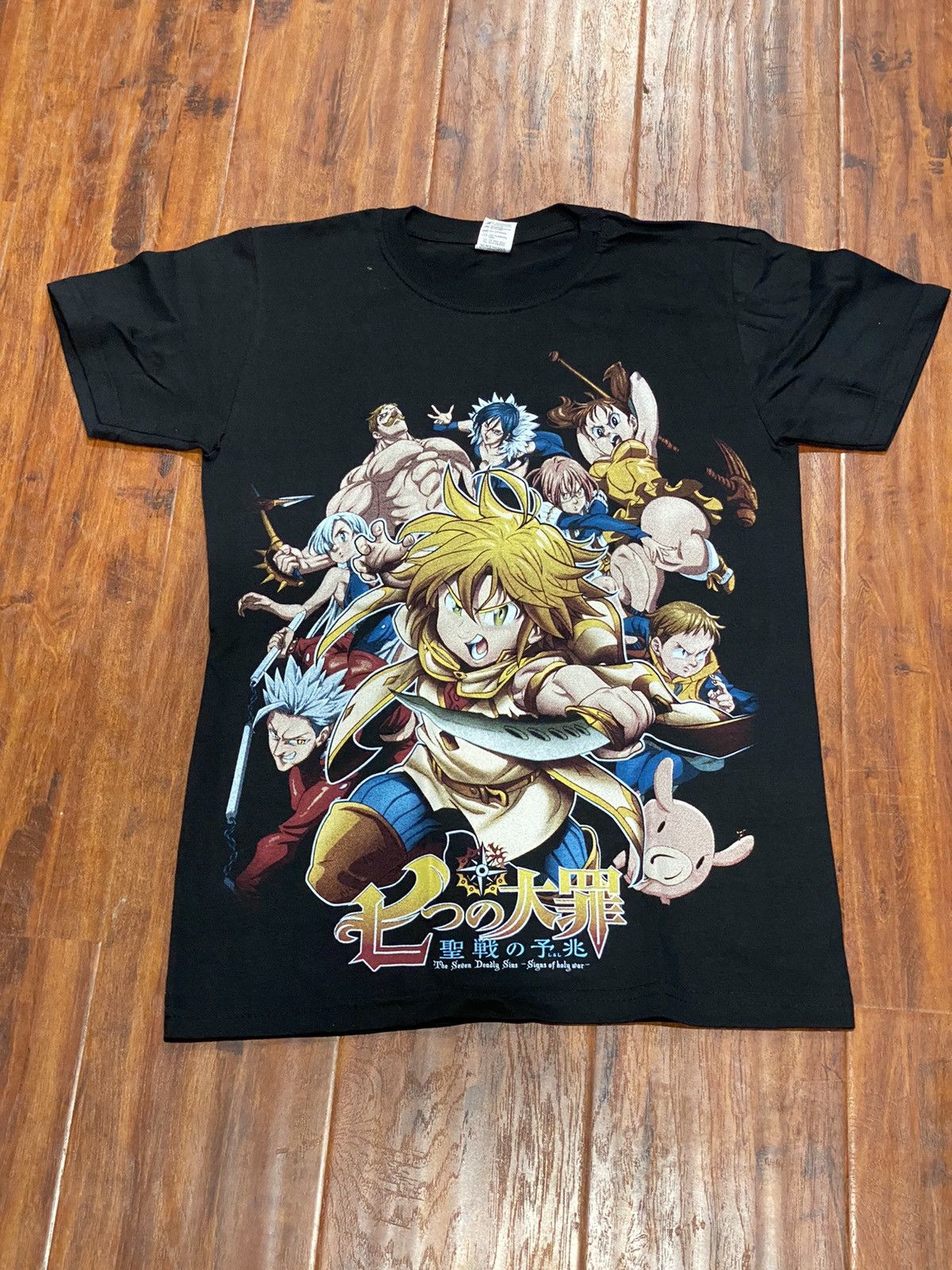 Anime the seven deadly sins graphic t-shirt Size US S / EU 44-46 / 1 - 1 Thumbnail