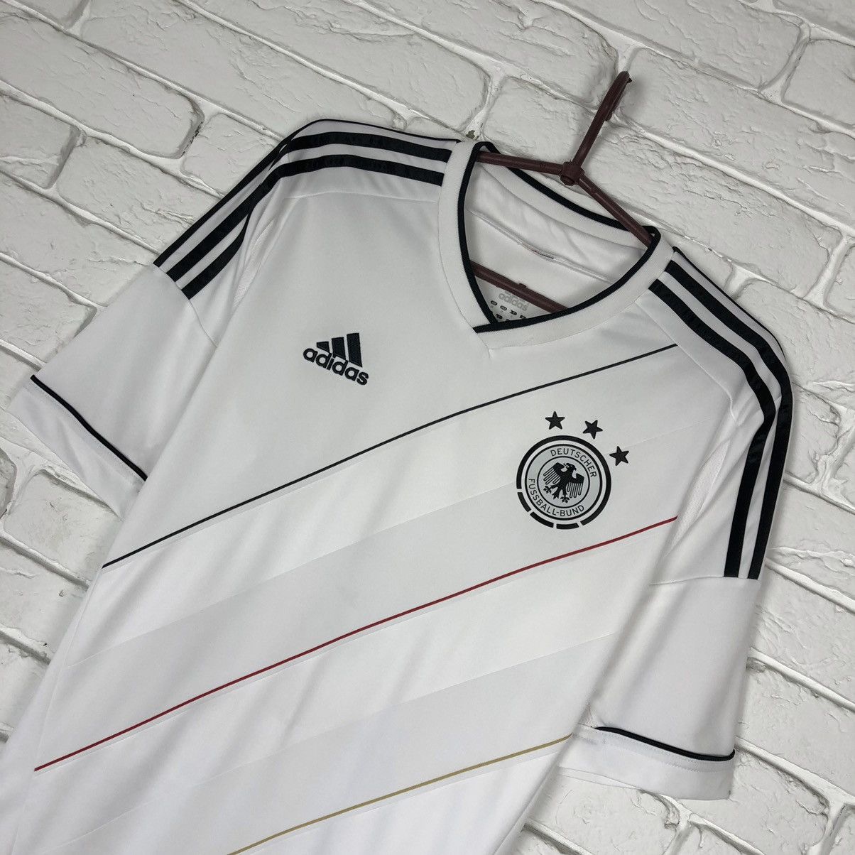 Adidas Germany national team 2012 2014 home soccer jersey Size US M / EU 48-50 / 2 - 2 Thumbnail