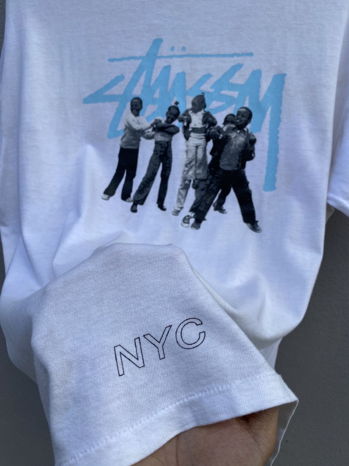 Stussy Vintage 90s STÜSSY Photoprint NYC Edition Single Stitch Tee Size US L / EU 52-54 / 3 - 9 Thumbnail