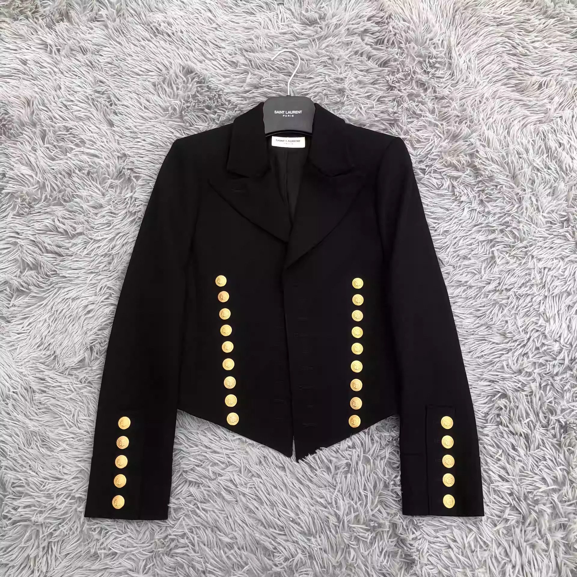 Saint Laurent Paris saint laurent Anchor Button Court Wool Suit | Grailed