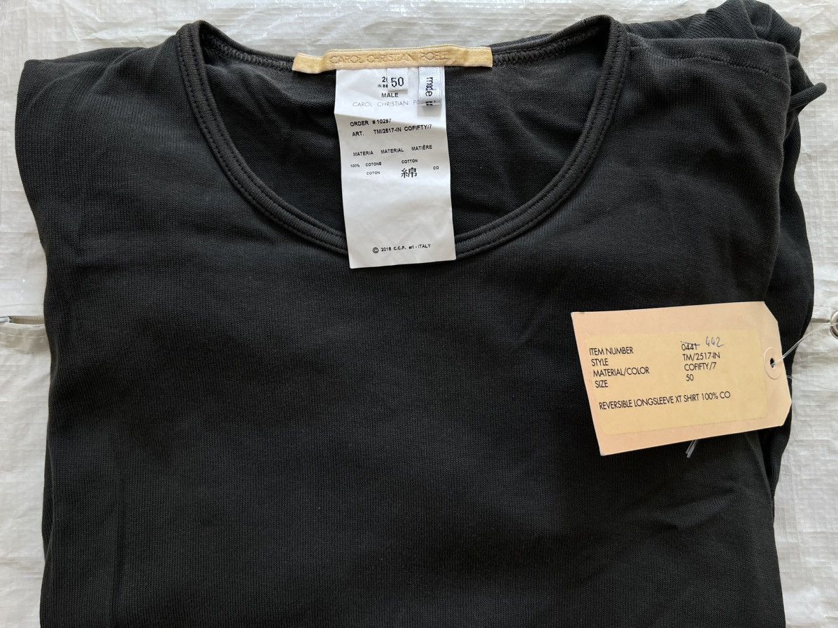 Carol Christian Poell CCP COFIFTY REVERSIBLE SEAMLESS