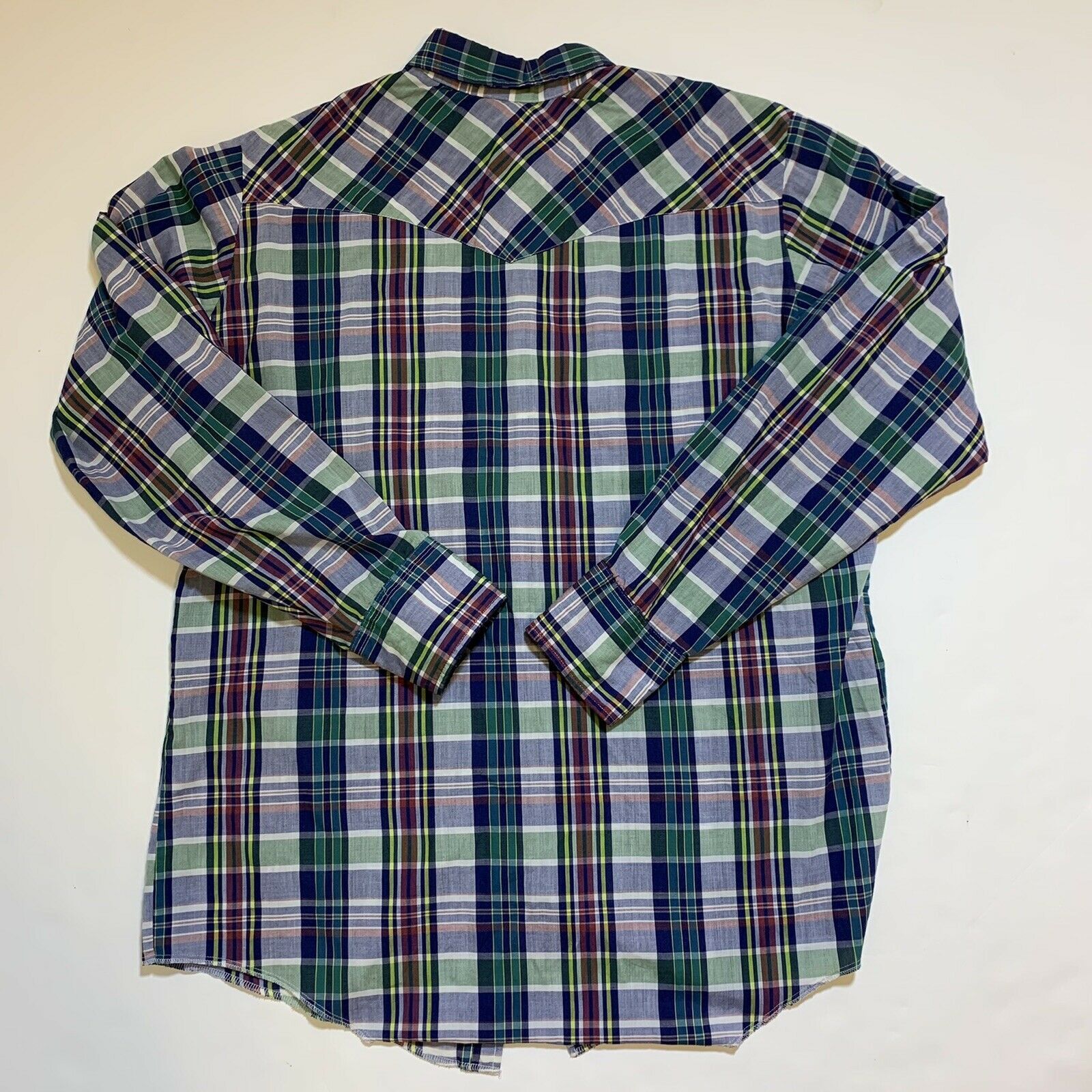 Other Vintage 80s 90s Saddlebrook Plaid Pearl Snaps Western Shirt Size US XL / EU 56 / 4 - 5 Thumbnail
