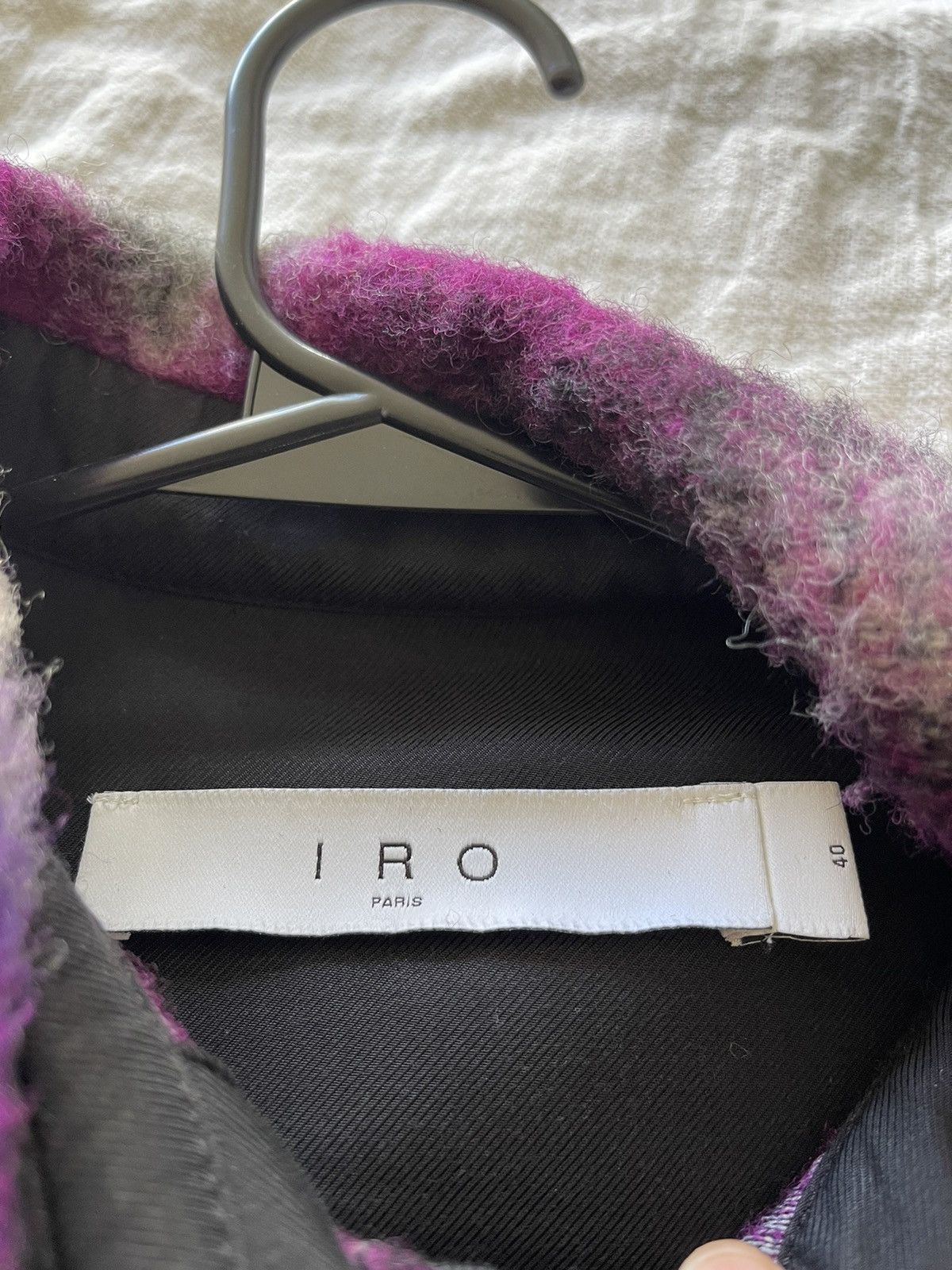 Iro Iro Wool Cropped Jacket Size S / US 4 / IT 40 - 3 Thumbnail