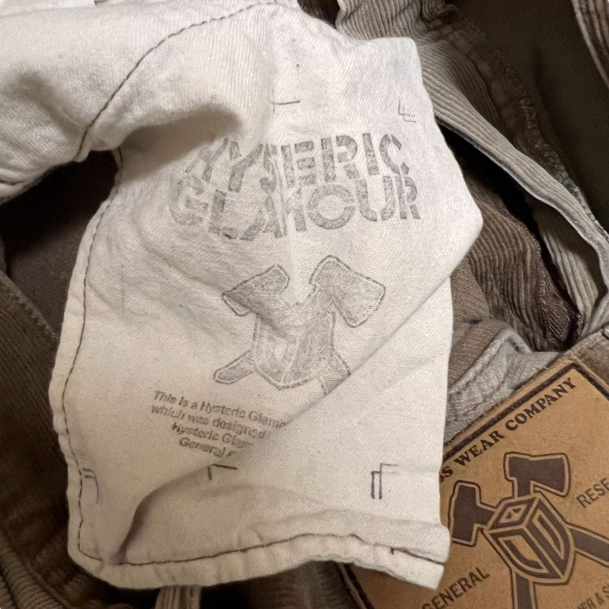 General Research × Hysteric Glamour GENERAL RESEARCH × HYSTERIC GLAMOUR corduroy patchwork pants Size US 30 / EU 46 - 7 Thumbnail