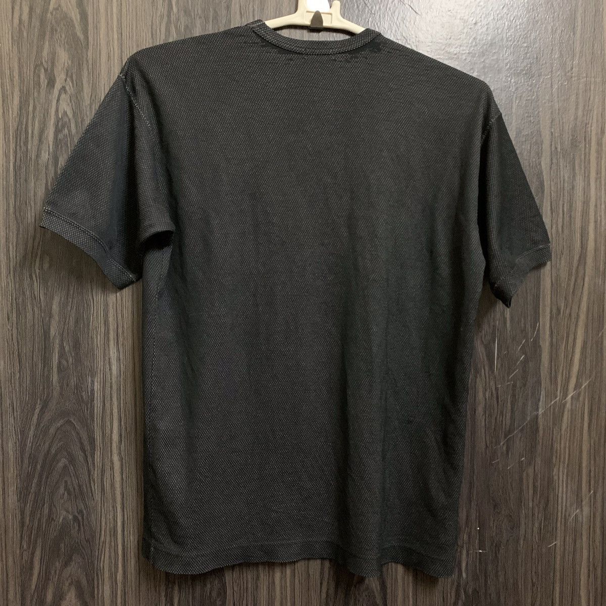 Comme des Garcons × Comme des Garcons Homme × Japanese Brand Vintage COMME des GARÇONS Mesh Black & White T Shirt Size US L / EU 52-54 / 3 - 2 Thumbnail