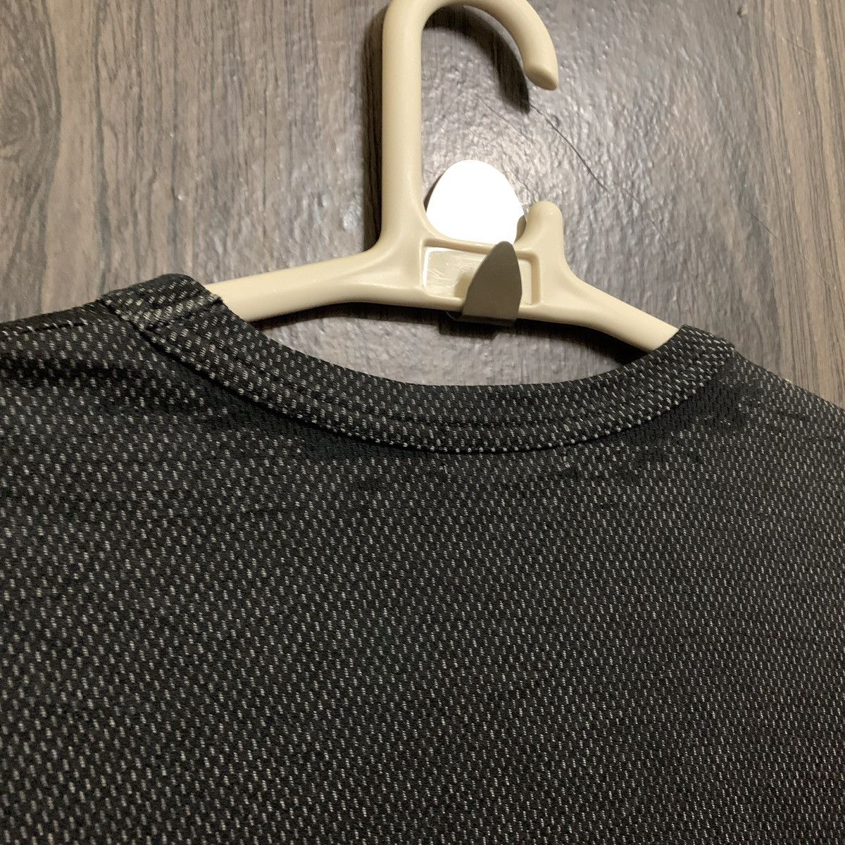 Comme des Garcons × Comme des Garcons Homme × Japanese Brand Vintage COMME des GARÇONS Mesh Black & White T Shirt Size US L / EU 52-54 / 3 - 8 Thumbnail
