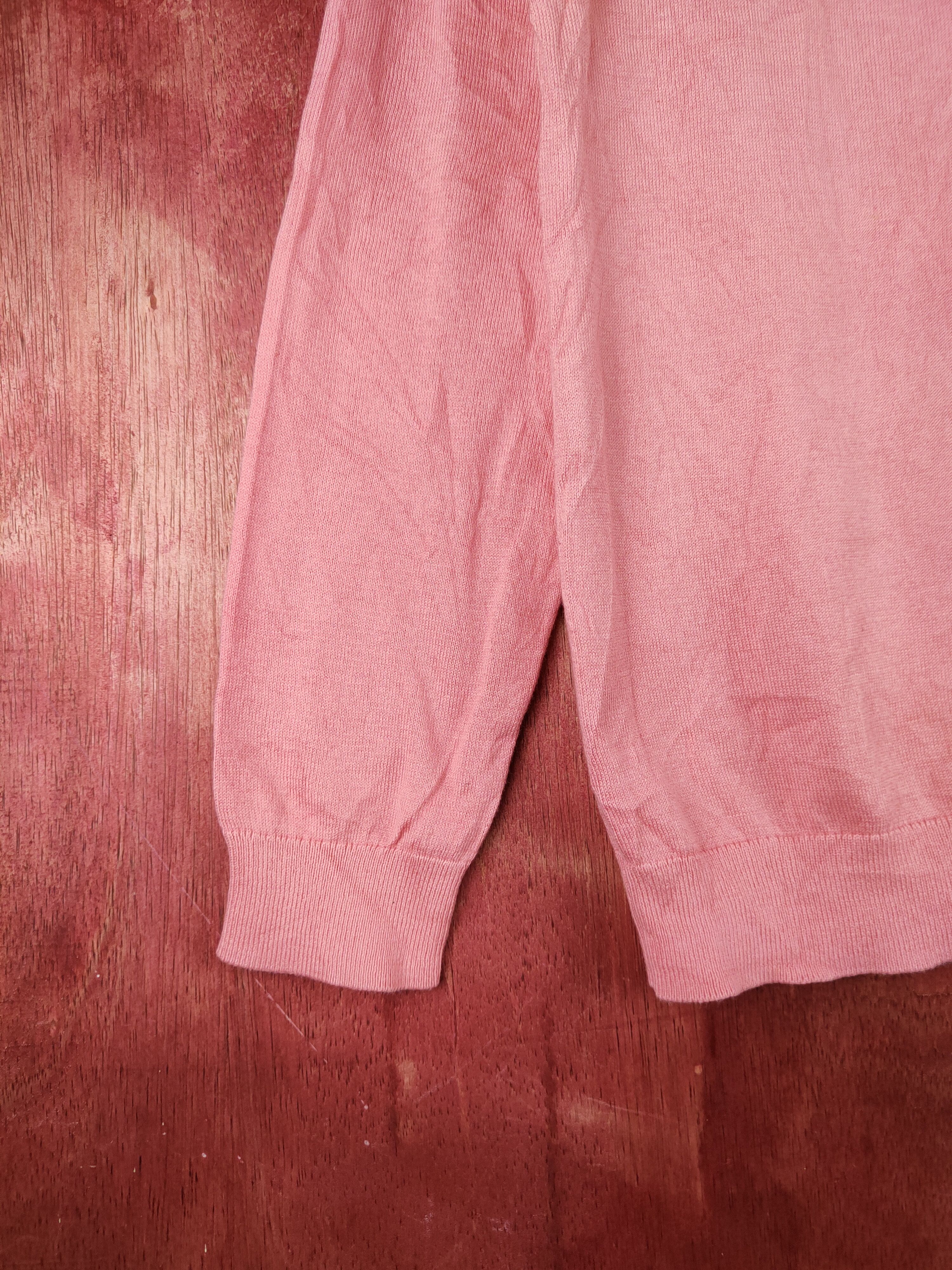 Japanese Brand × Uniqlo Uniqlo Peach Knitwear Cardigan vintage japan #S1169 Size XL / US 12-14 / IT 48-50 - 4 Thumbnail