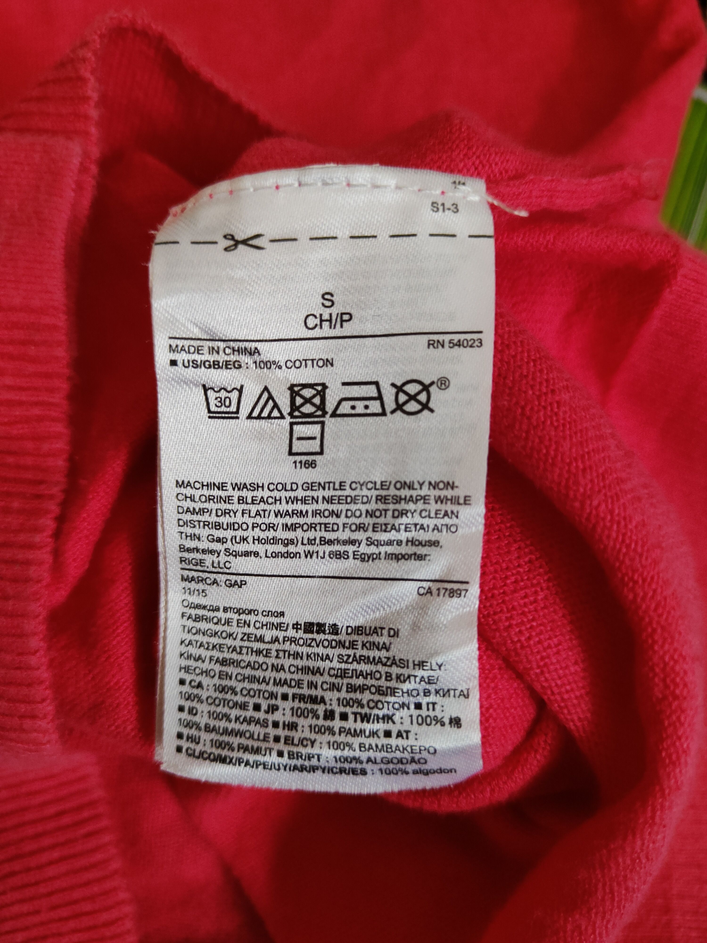 GAP Hot Pink Knitwear Cardigan #S1171