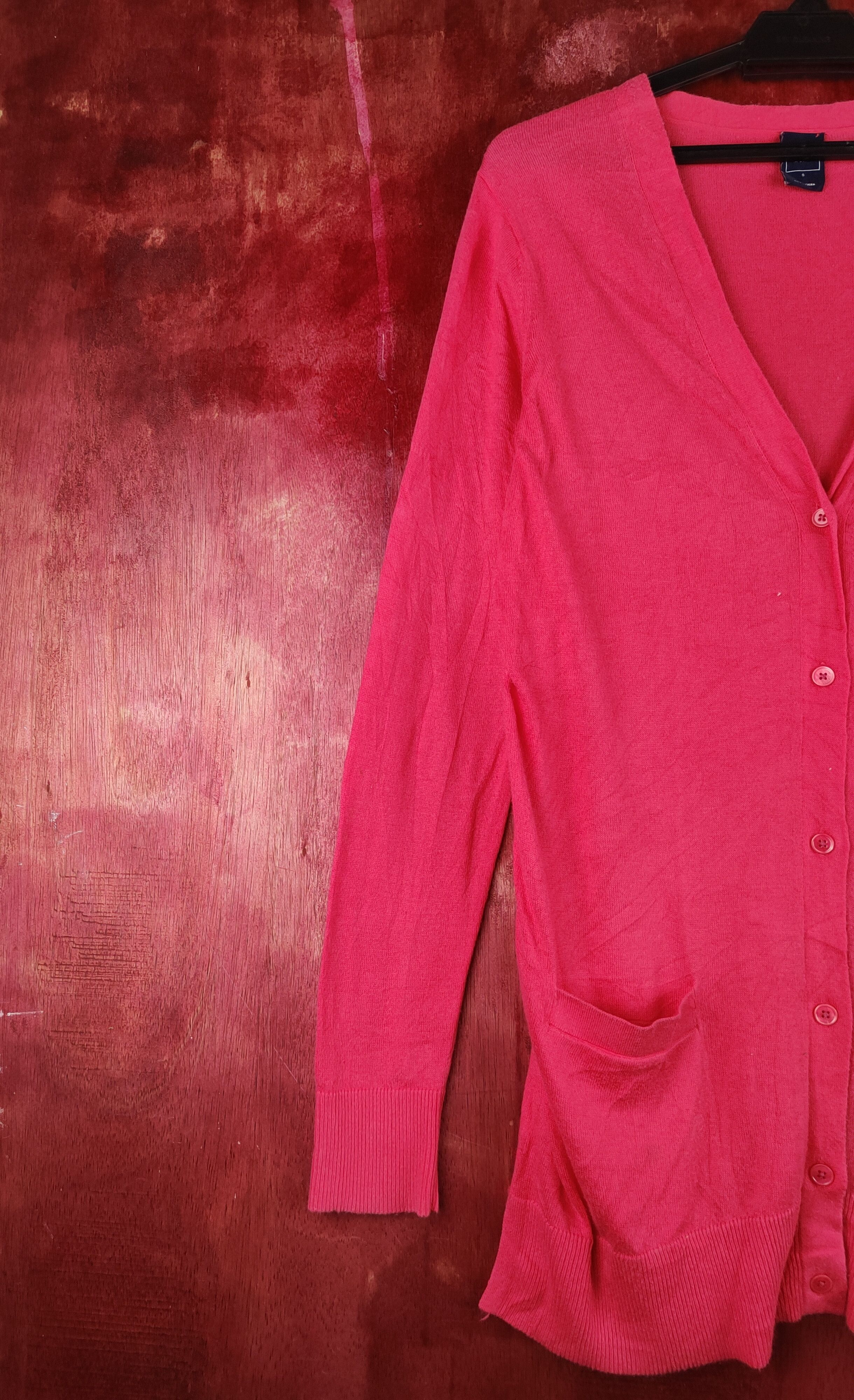 GAP Hot Pink Knitwear Cardigan #S1171