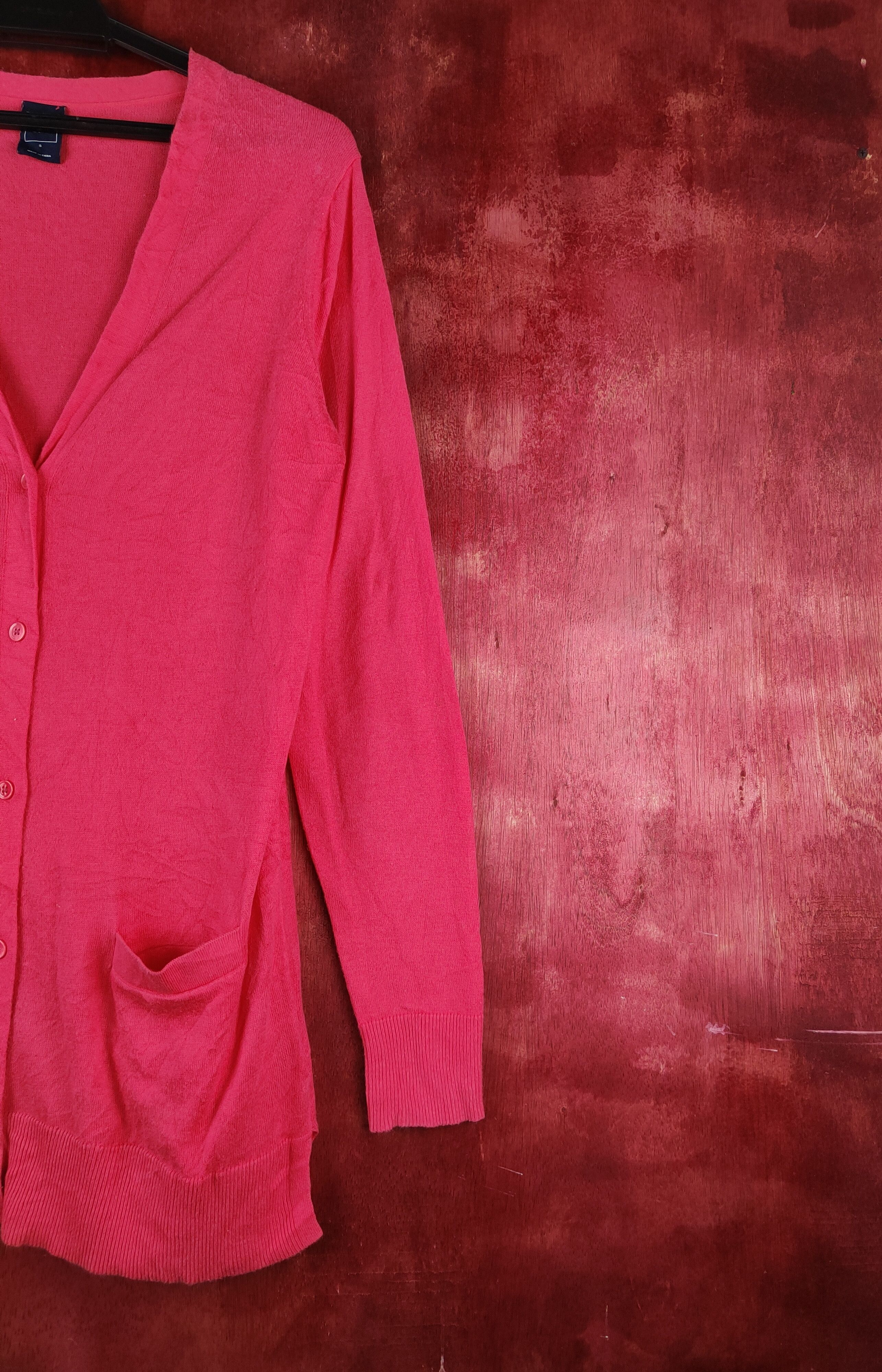 GAP Hot Pink Knitwear Cardigan #S1171