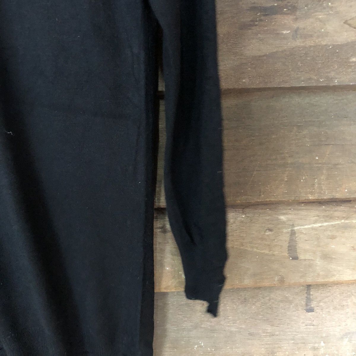 Japanese Brand Kobe Lettuee Black Cadigan Knitwear #7293 Size XL / US 12-14 / IT 48-50 - 11 Thumbnail