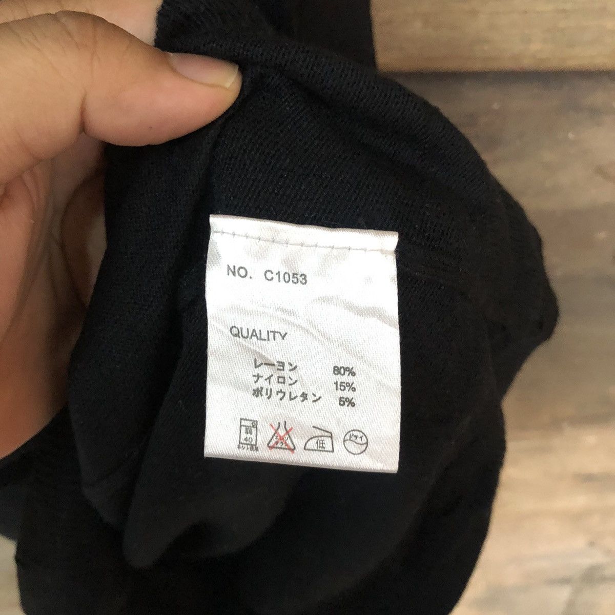 Japanese Brand Kobe Lettuee Black Cadigan Knitwear #7293 Size XL / US 12-14 / IT 48-50 - 8 Thumbnail