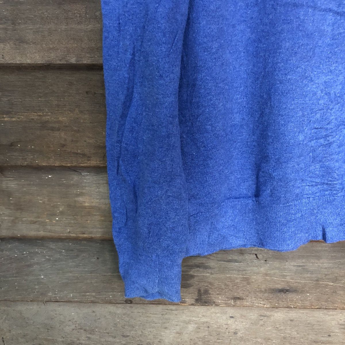 Homespun Knitwear Uniqlo Blue Cardigan Knitwear vintage japan #7291 Size M / US 6-8 / IT 42-44 - 10 Thumbnail