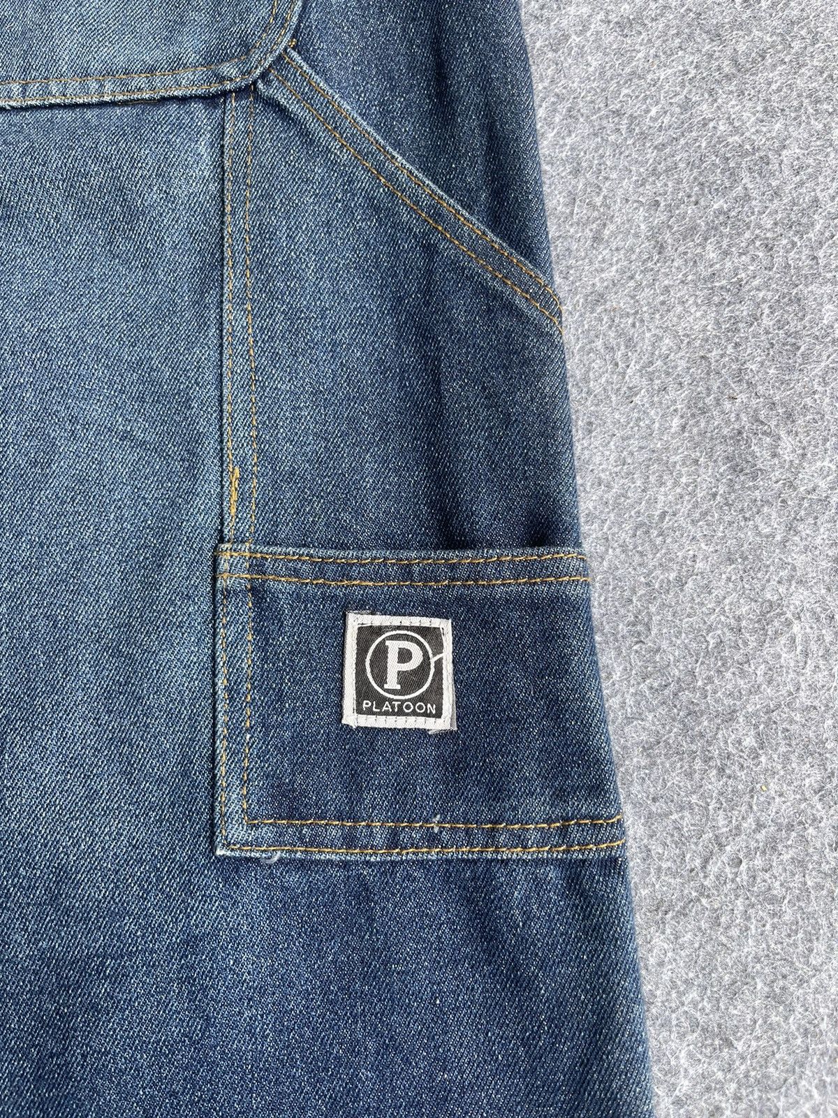 Jean Rare🔥Platoon Baggy Loose Fit Jeans Size US 33 - 6 Thumbnail