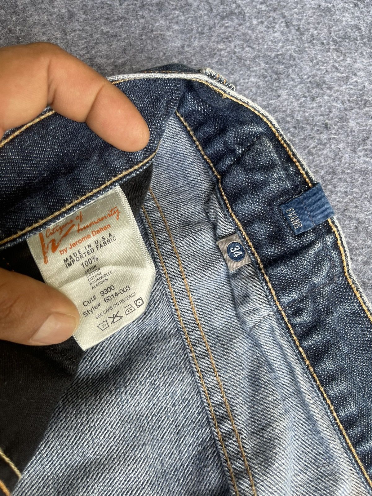 Citizens Of Humanity Rare🔥Citizen Of Humanity by Jerome Dahan Jeans Size US 35 - 8 Thumbnail