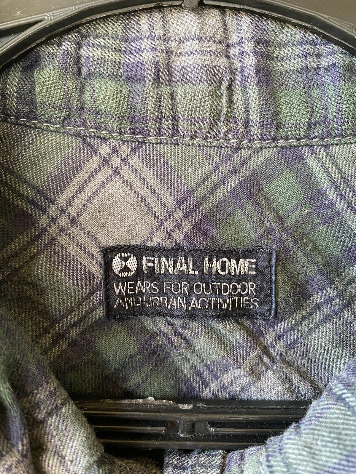 Vintage Vintage Final Home Flannel Shirt Button Ups Size US S / EU 44-46 / 1 - 13 Thumbnail