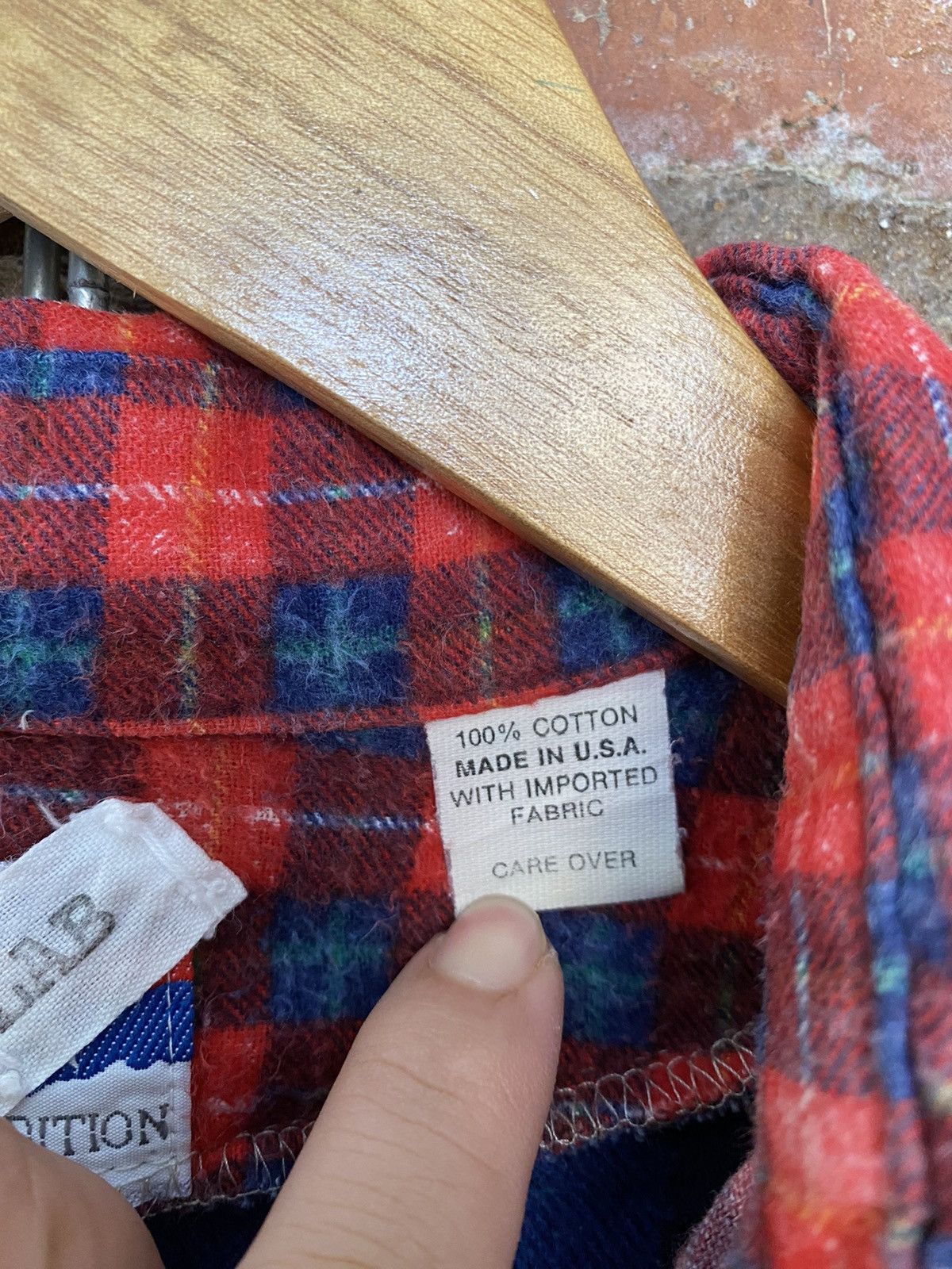 Needles × Nepenthes × Sonic Lab Vtg Sonic Lab rebuild cut flannel Size US L / EU 52-54 / 3 - 12 Thumbnail