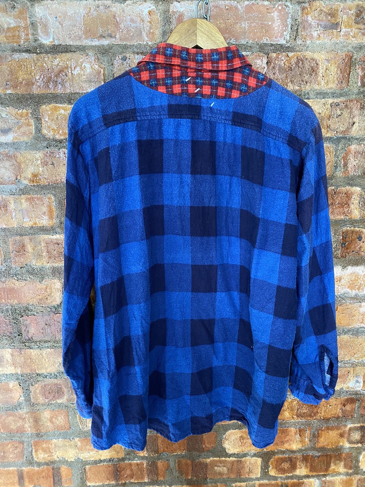 Needles × Nepenthes × Sonic Lab Vtg Sonic Lab rebuild cut flannel Size US L / EU 52-54 / 3 - 9 Thumbnail