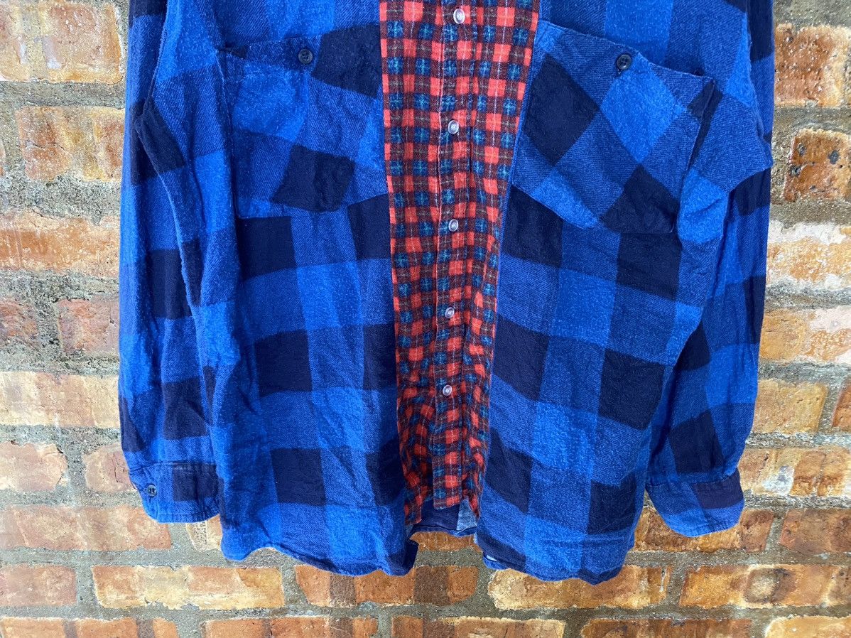 Needles × Nepenthes × Sonic Lab Vtg Sonic Lab rebuild cut flannel Size US L / EU 52-54 / 3 - 5 Thumbnail