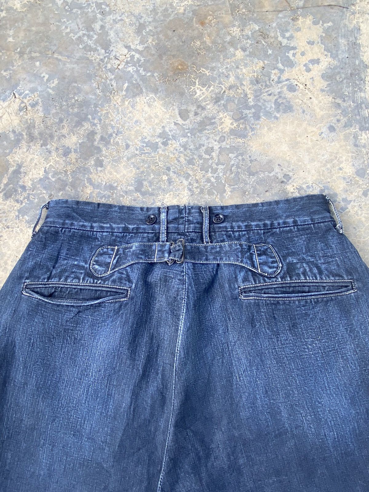 Kapital Kapital Blue Hands Ankle Pant Size US 30 / EU 46 - 4 Thumbnail