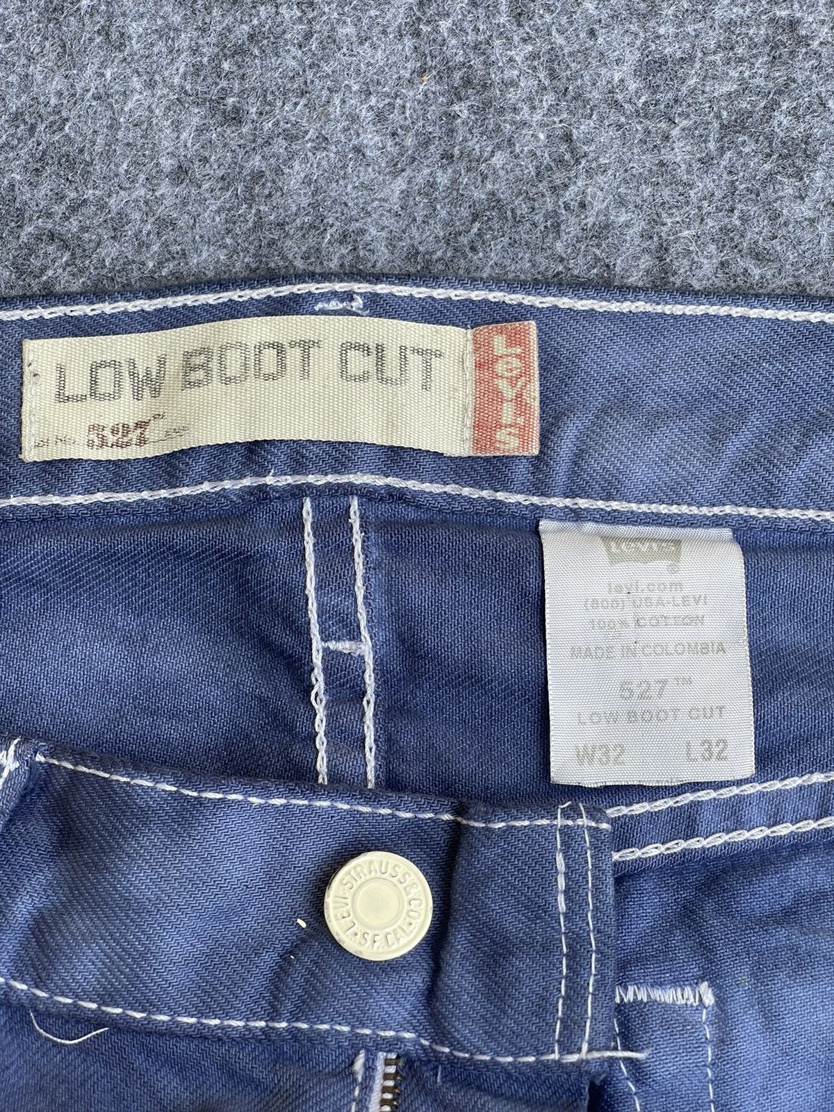 Levi's Vintage Clothing Rare🔥Vtg LEVI’S 527 Acid Wash Low Bootcut Jeans Size US 34 / EU 50 - 10 Thumbnail