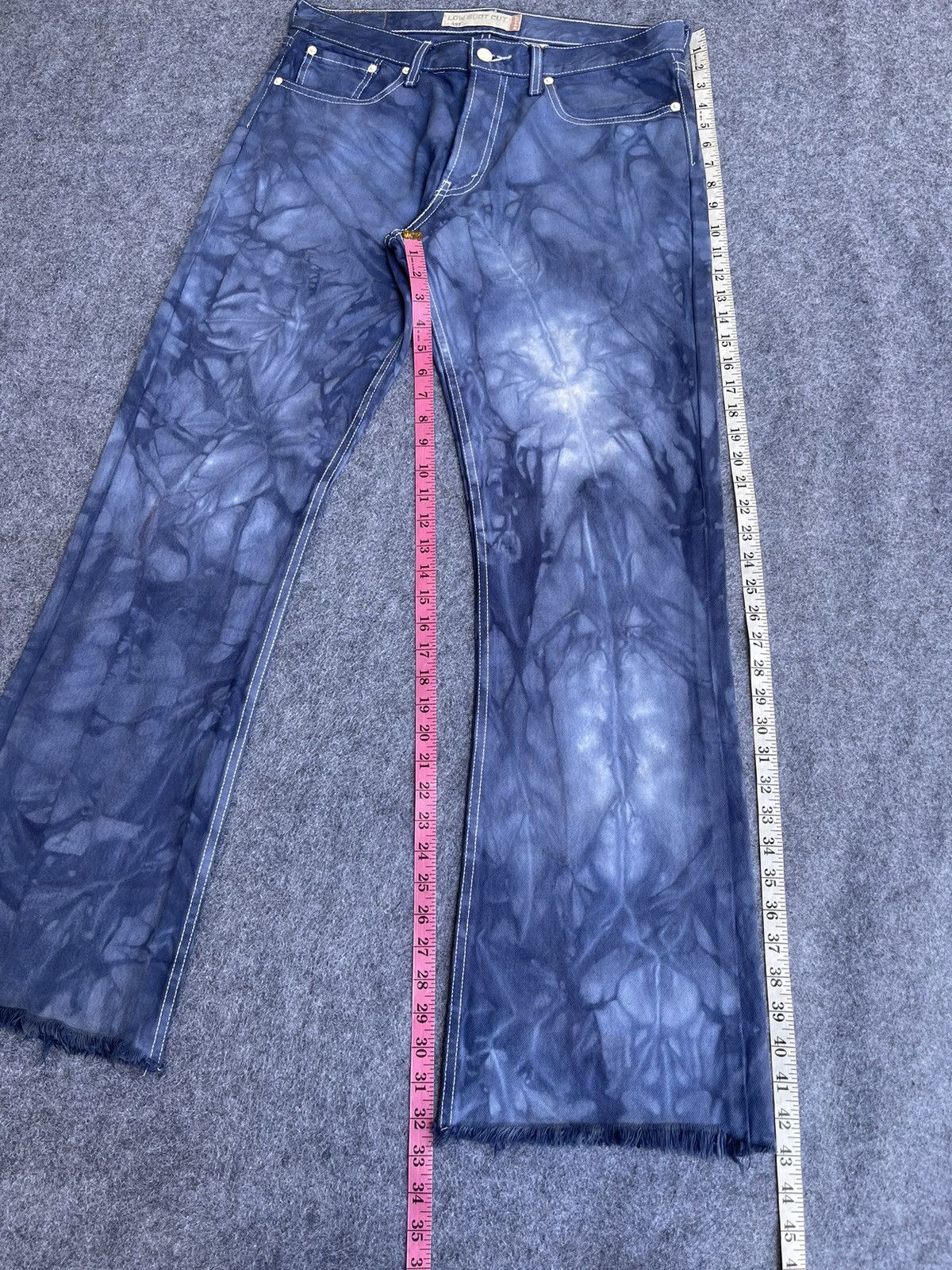 Levi's Vintage Clothing Rare🔥Vtg LEVI’S 527 Acid Wash Low Bootcut Jeans Size US 34 / EU 50 - 14 Thumbnail