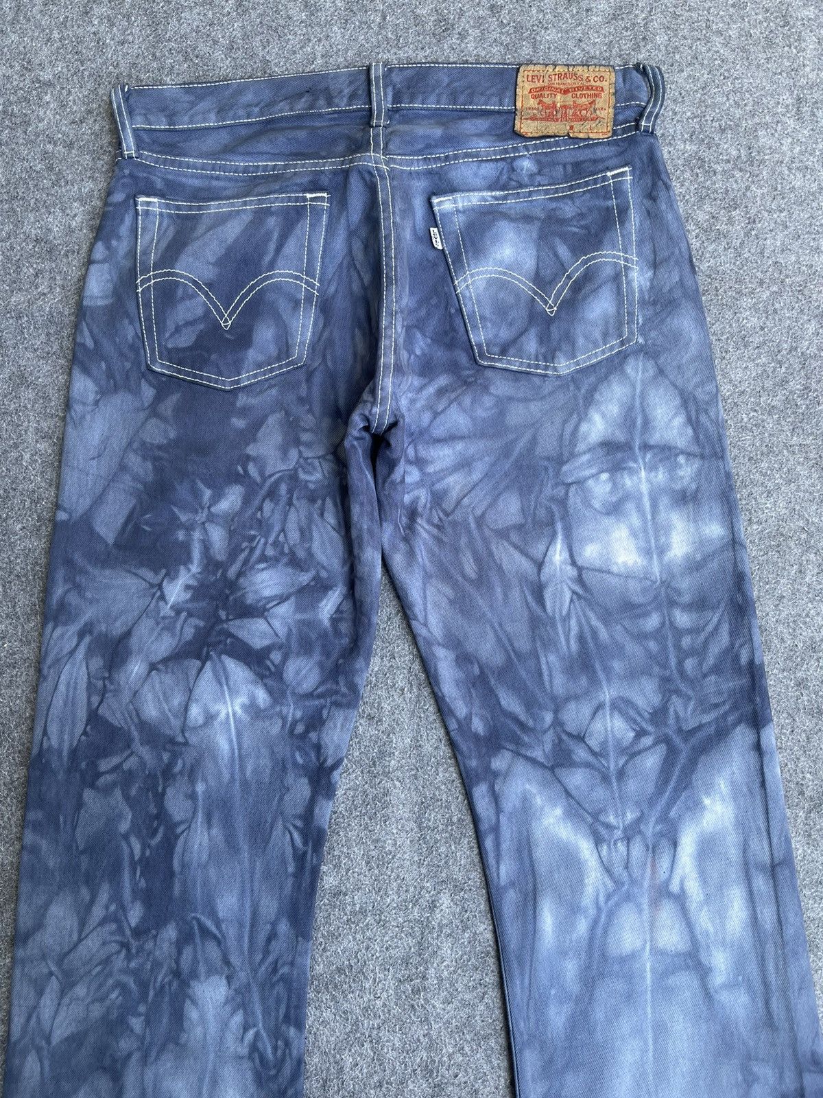 Levi's Vintage Clothing Rare🔥Vtg LEVI’S 527 Acid Wash Low Bootcut Jeans Size US 34 / EU 50 - 6 Thumbnail