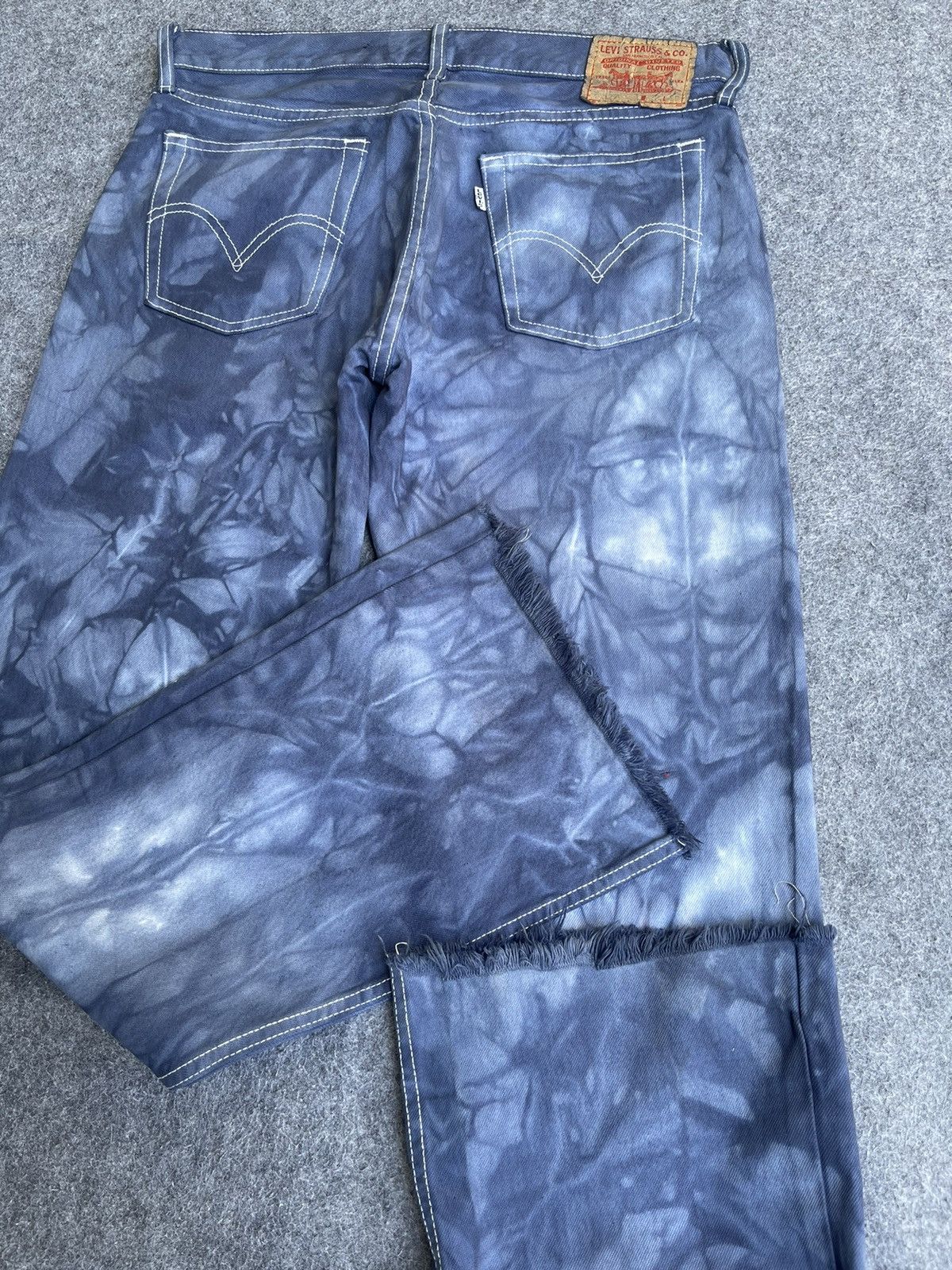 Levi's Vintage Clothing Rare🔥Vtg LEVI’S 527 Acid Wash Low Bootcut Jeans Size US 34 / EU 50 - 8 Thumbnail