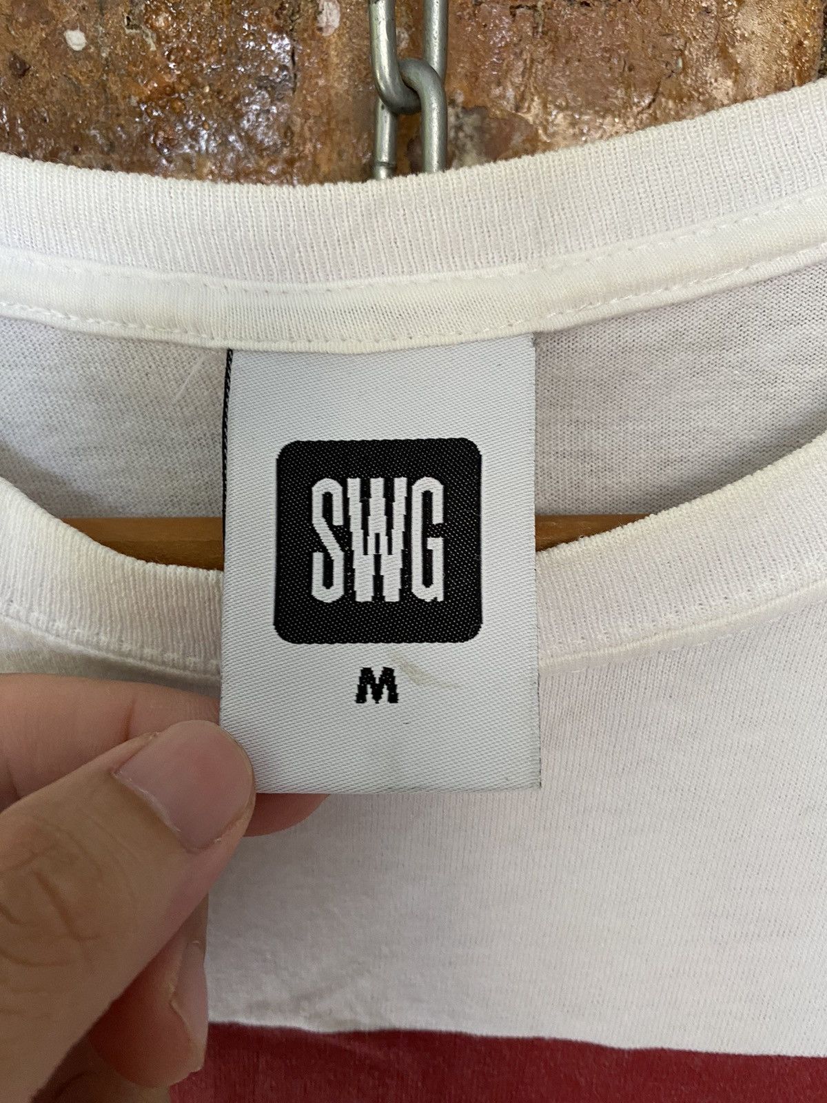 Swagger Vtg Iconic logo Not Alone tee Size US M / EU 48-50 / 2 - 8 Thumbnail