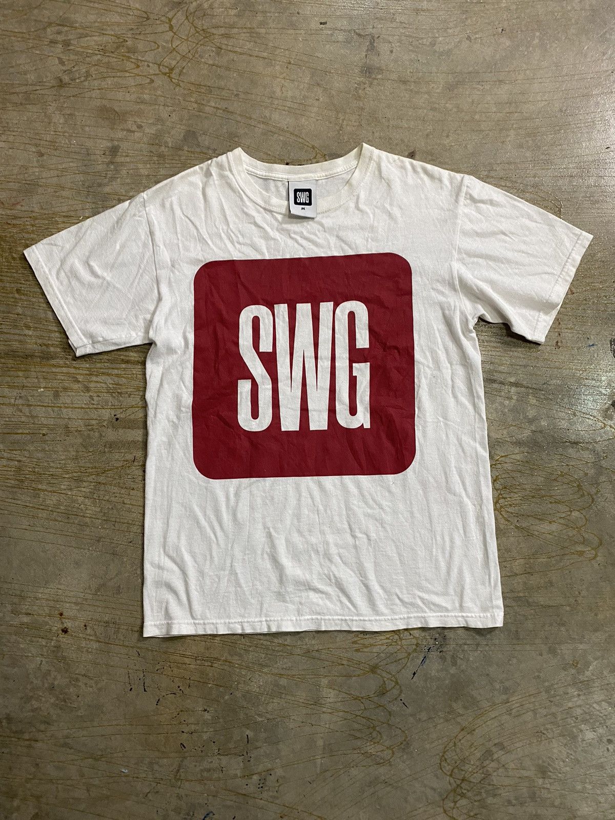 Swagger Vtg Iconic logo Not Alone tee Size US M / EU 48-50 / 2 - 2 Thumbnail