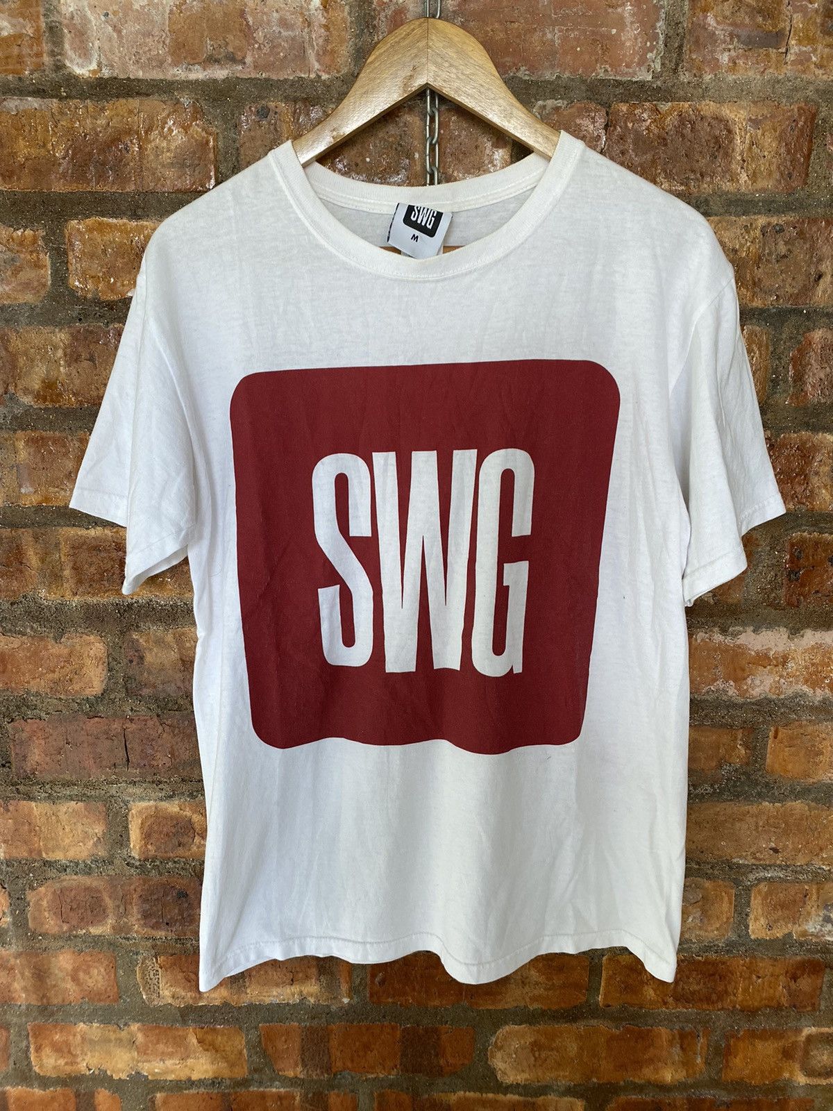 Swagger Vtg Iconic logo Not Alone tee Size US M / EU 48-50 / 2 - 3 Thumbnail