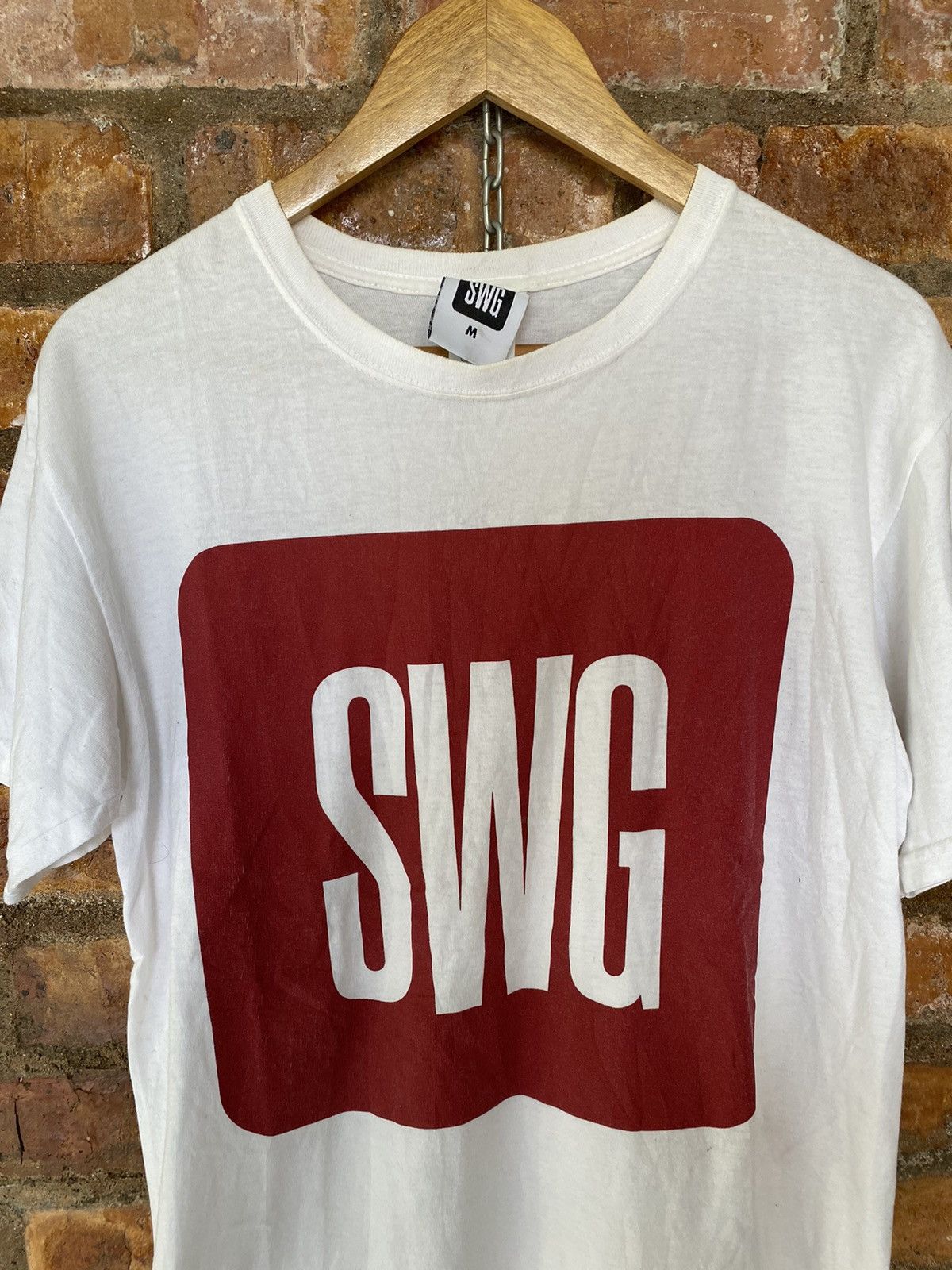 Swagger Vtg Iconic logo Not Alone tee Size US M / EU 48-50 / 2 - 4 Thumbnail
