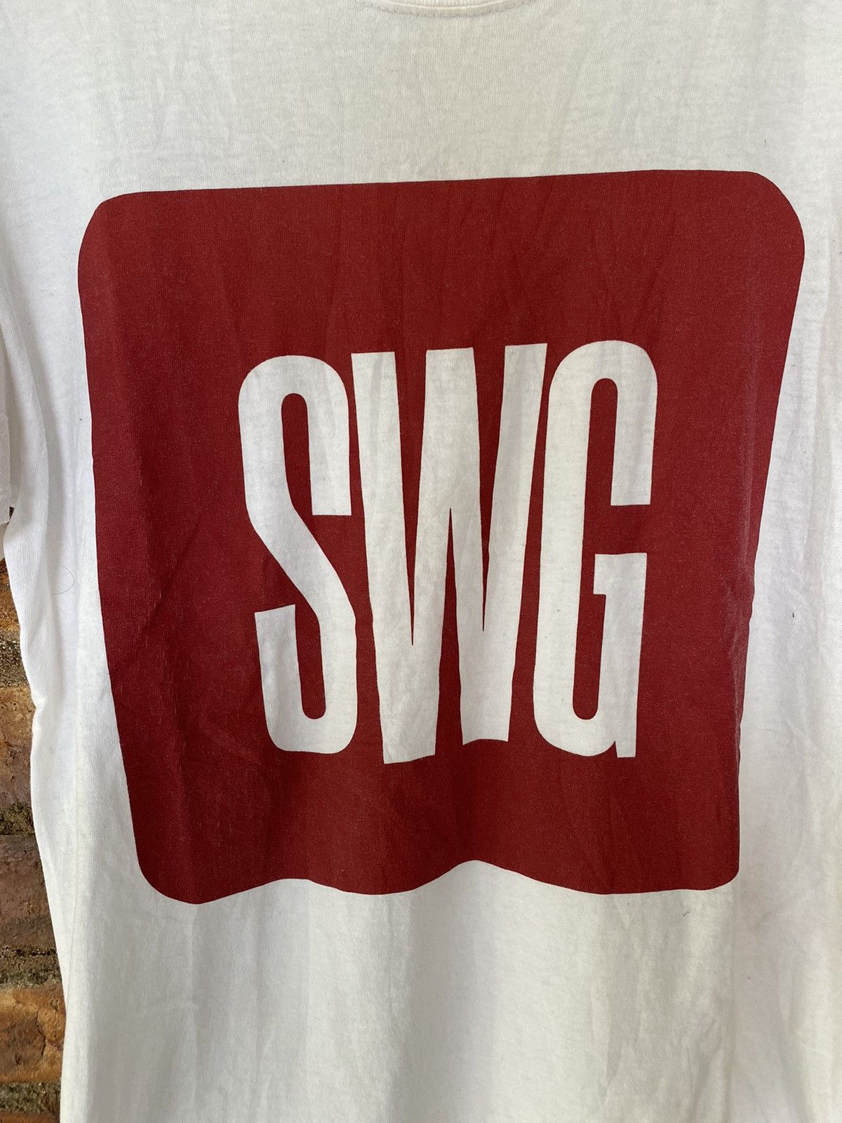 Swagger Vtg Iconic logo Not Alone tee Size US M / EU 48-50 / 2 - 5 Thumbnail