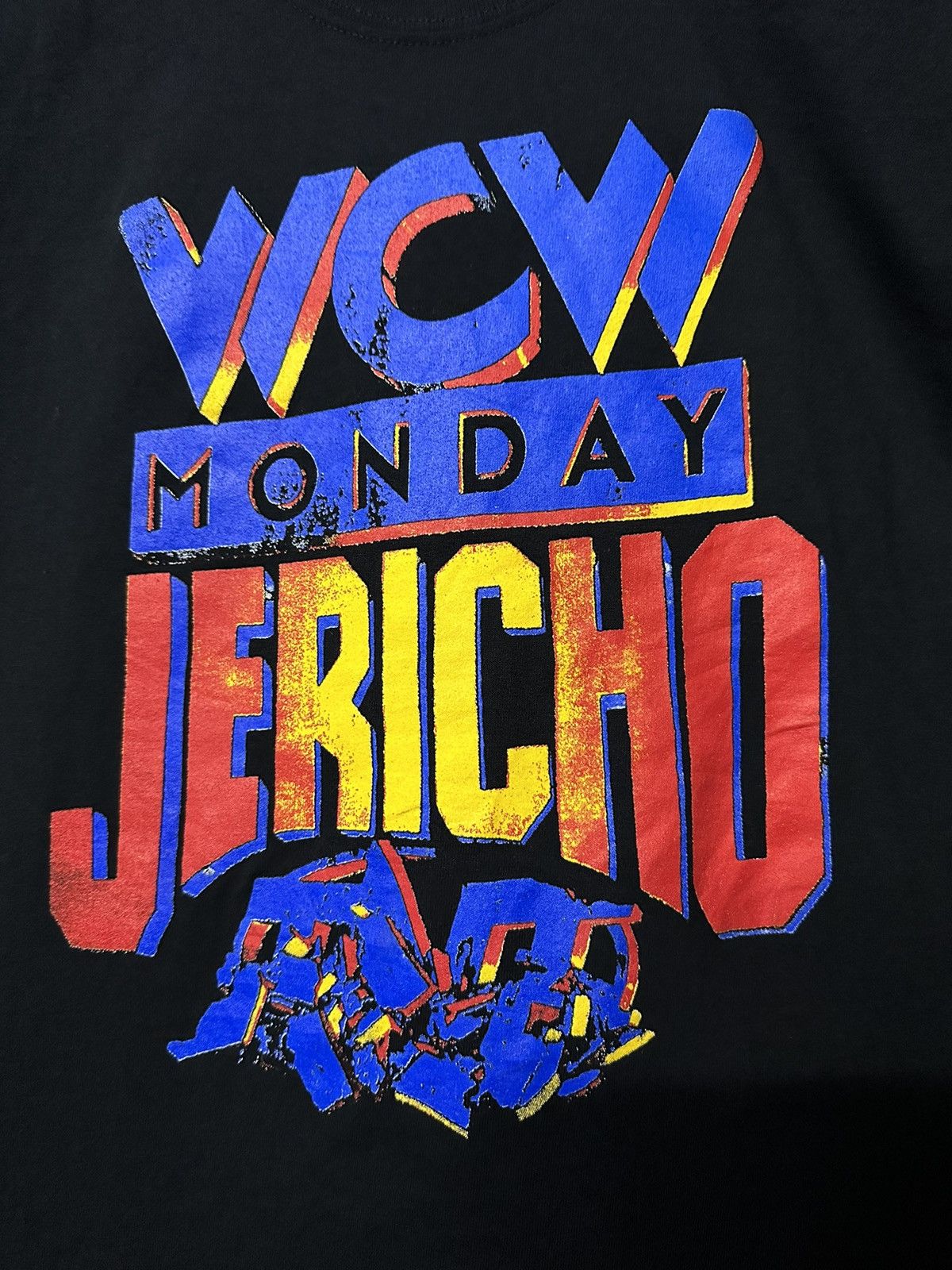 Vintage × WCW/nWo × WWF Vintage WCW Chris Jericho Wrestling Tee Size US M / EU 48-50 / 2 - 2 Thumbnail