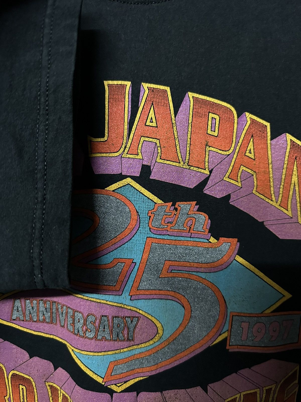 Vintage Vintage 90s All Japan Pro Wrestling 25th Anniversary Tee Size US L / EU 52-54 / 3 - 6 Thumbnail