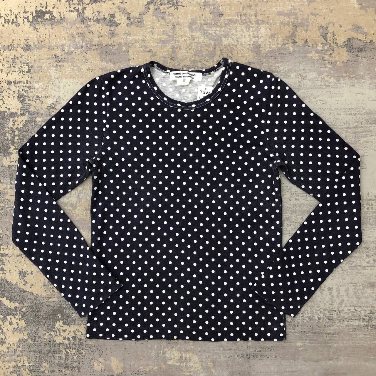 COMME DES GARCONS polka dot handbag