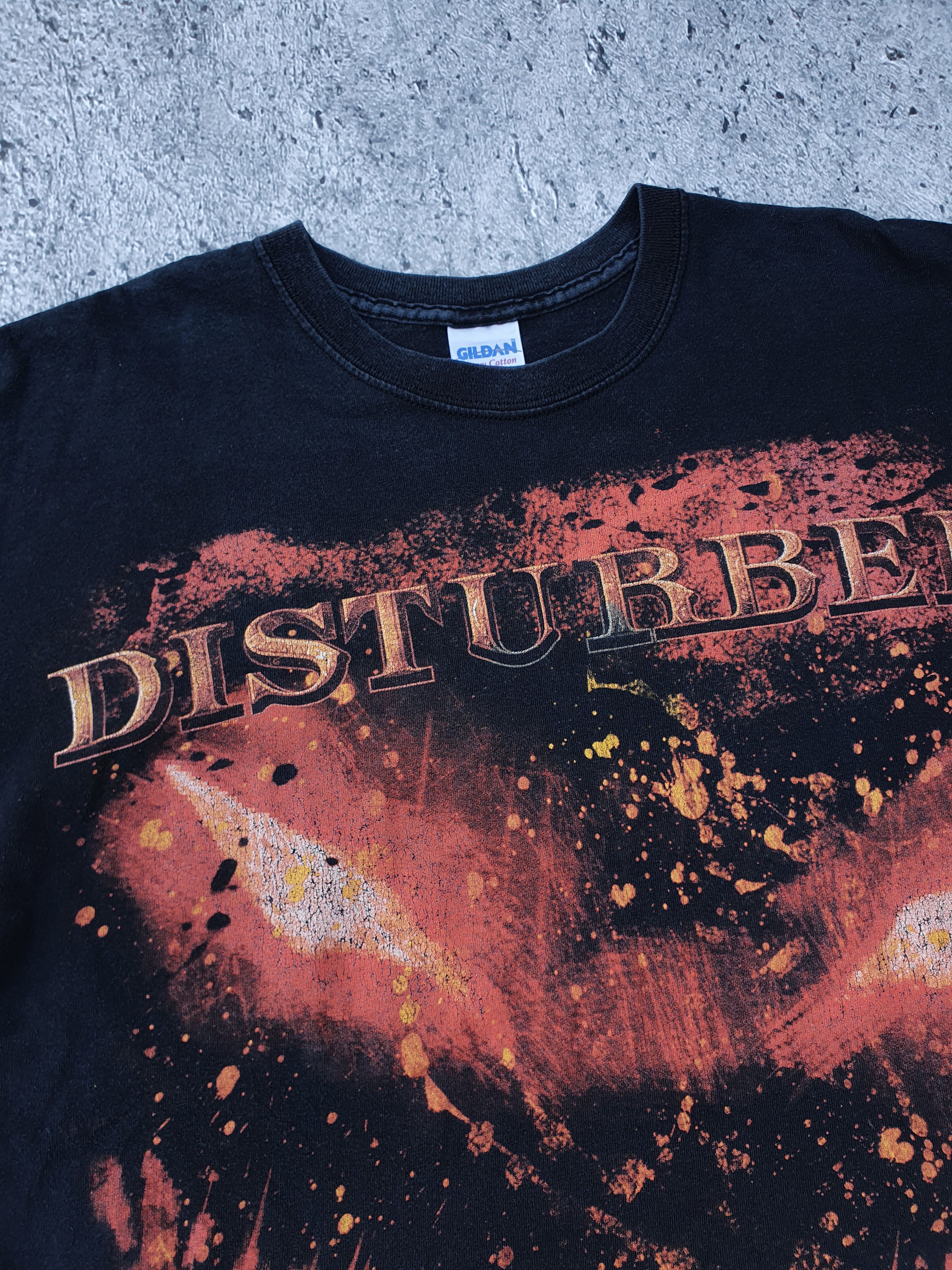 Band Tees Y2k Disturbed indestructible tee nu metal Size US XL / EU 56 / 4 - 3 Thumbnail
