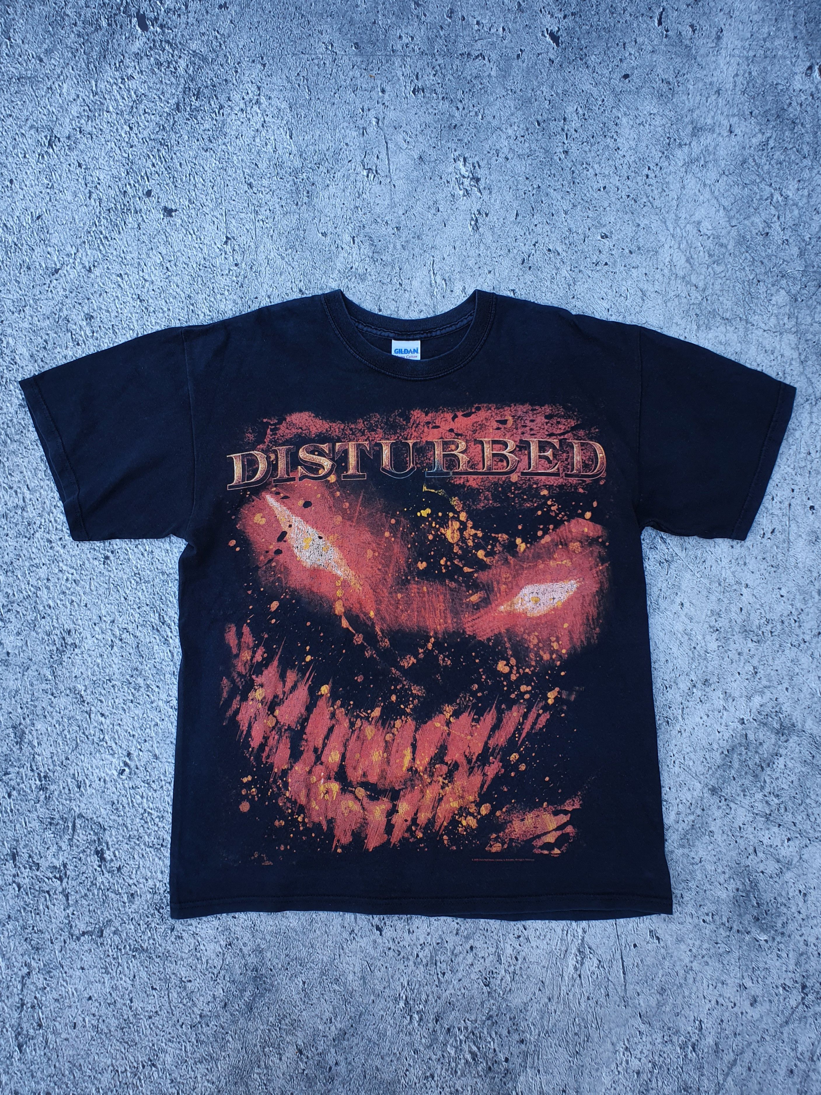 Band Tees Y2k Disturbed indestructible tee nu metal Size US XL / EU 56 / 4 - 1 Thumbnail
