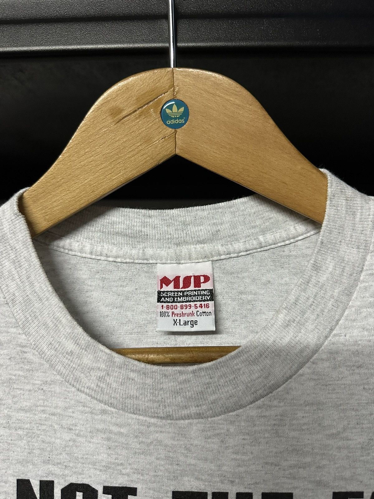 Vintage × WCW/nWo × WWF Vintage 90s The Vibe Msp Wrestling Pain Is But A Felling Tee Size US XL / EU 56 / 4 - 6 Thumbnail