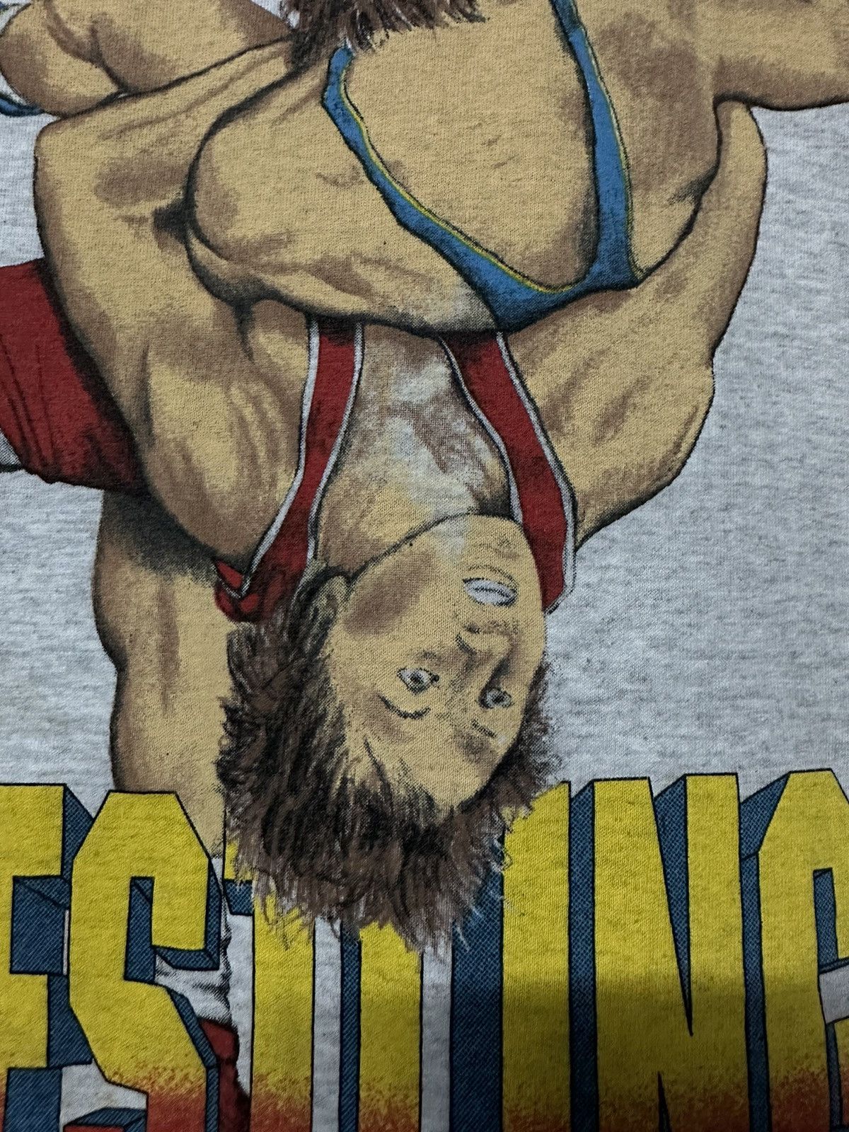 Vintage × WCW/nWo × WWF Vintage 90s The Vibe Msp Wrestling Pain Is But A Felling Tee Size US XL / EU 56 / 4 - 4 Thumbnail