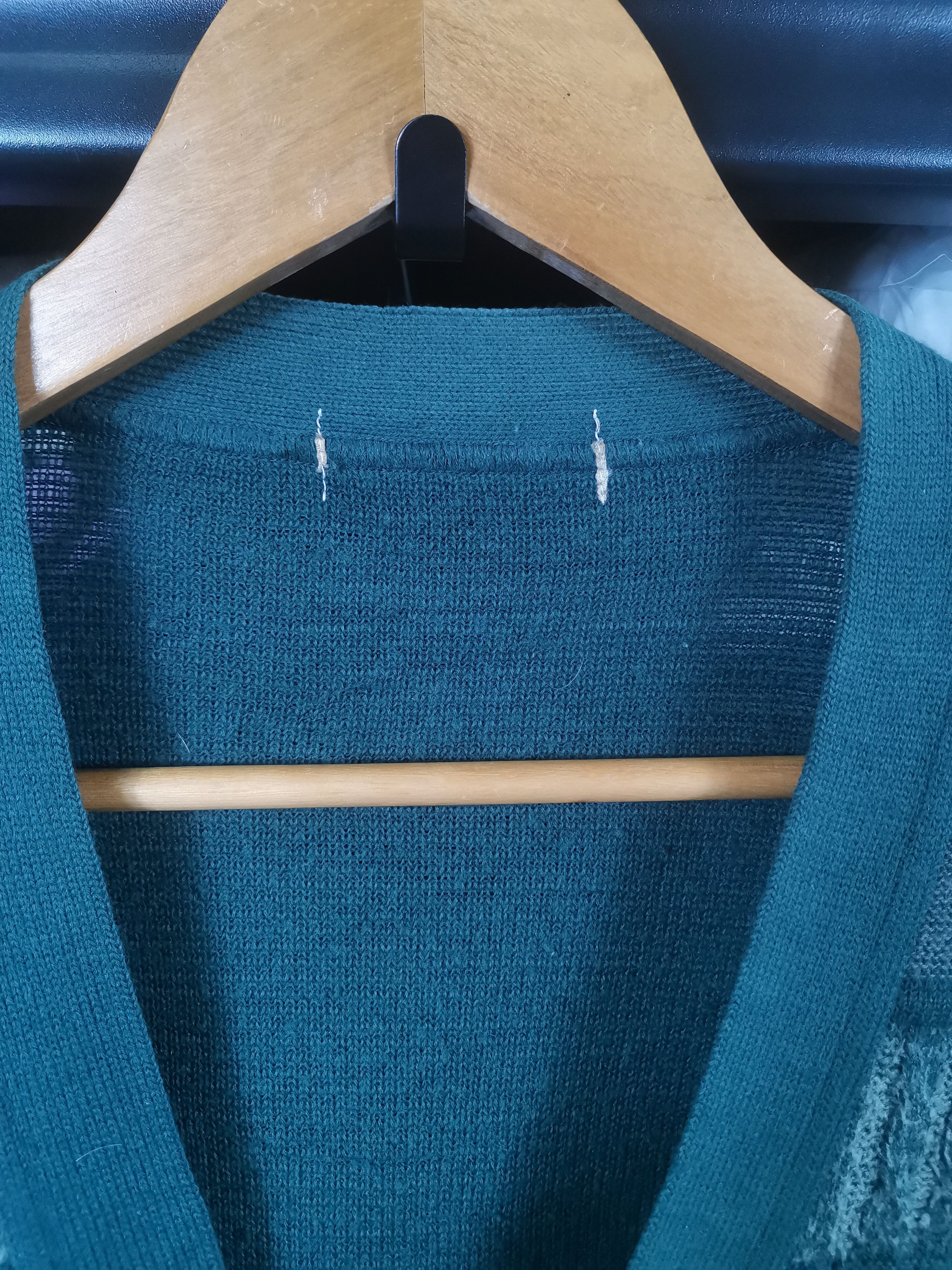 Japanese Brand Vintage Japanese Brand Tricooulic Knit Cardigan Kurt Cobain Size US XL / EU 56 / 4 - 3 Thumbnail