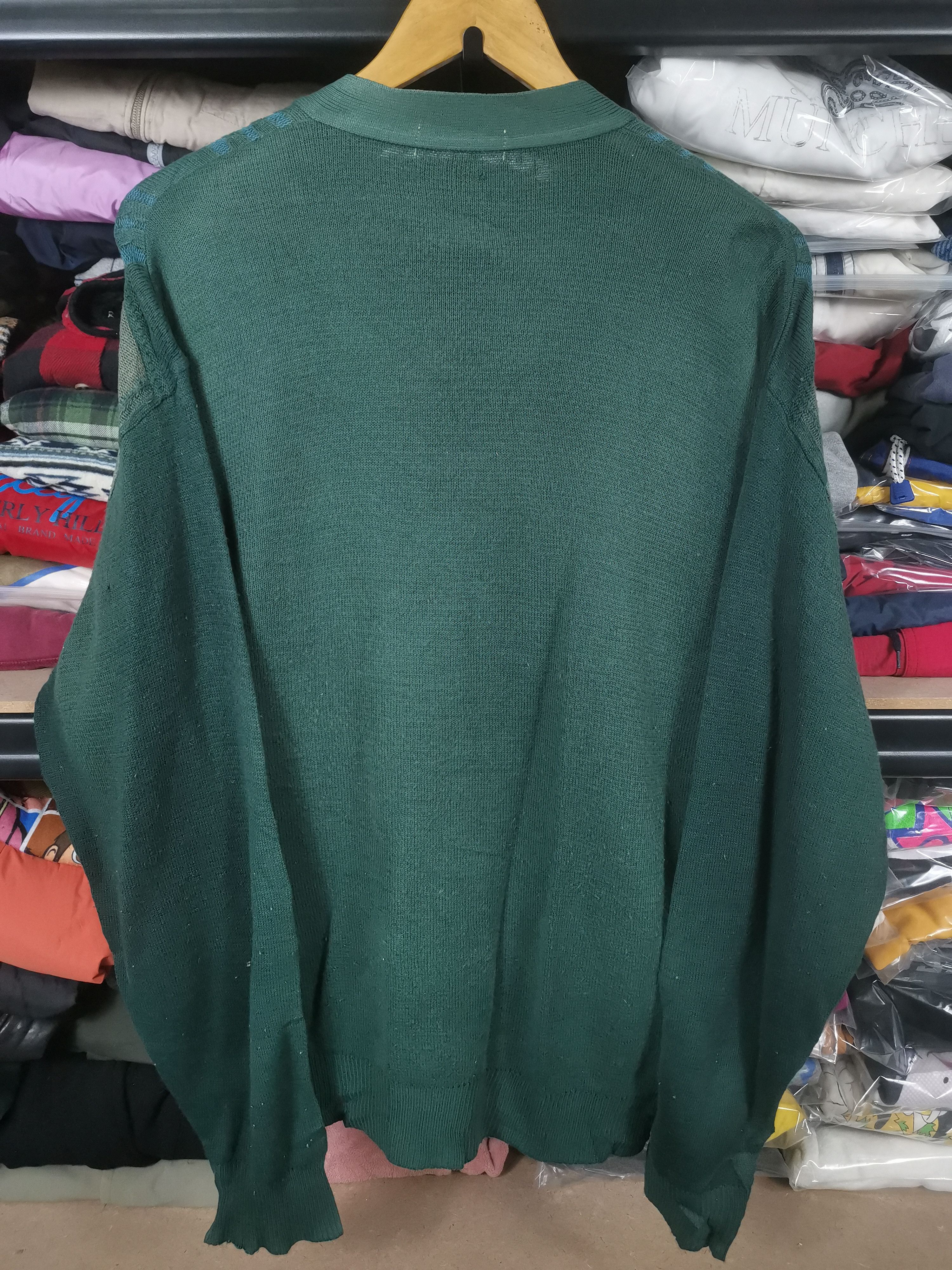 Japanese Brand Vintage Japanese Brand Tricooulic Knit Cardigan Kurt Cobain Size US XL / EU 56 / 4 - 2 Thumbnail